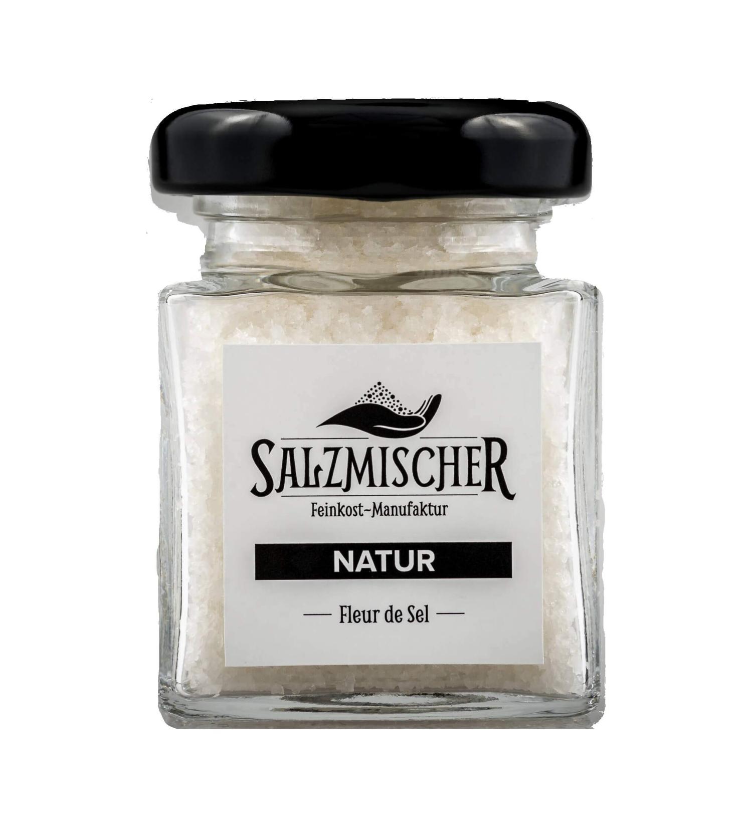  Salzmischer Fleur de Sel de Gu rande from M langeur sel (Brittany/France) Finger Salt Sea salt traditionally harvested by hand (75 g) - Buy Online on GoSupps.com