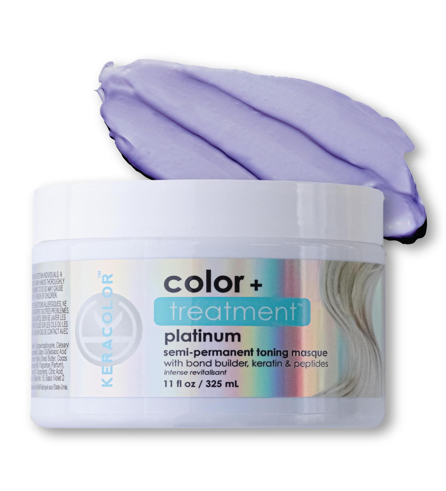 Keracolor Color + Treatment PLATINUM - 11 Fl Oz | Premium Hair Care for Vibrant Long-Lasting Color - International Shipping Available - Buy Online on GoSupps.com