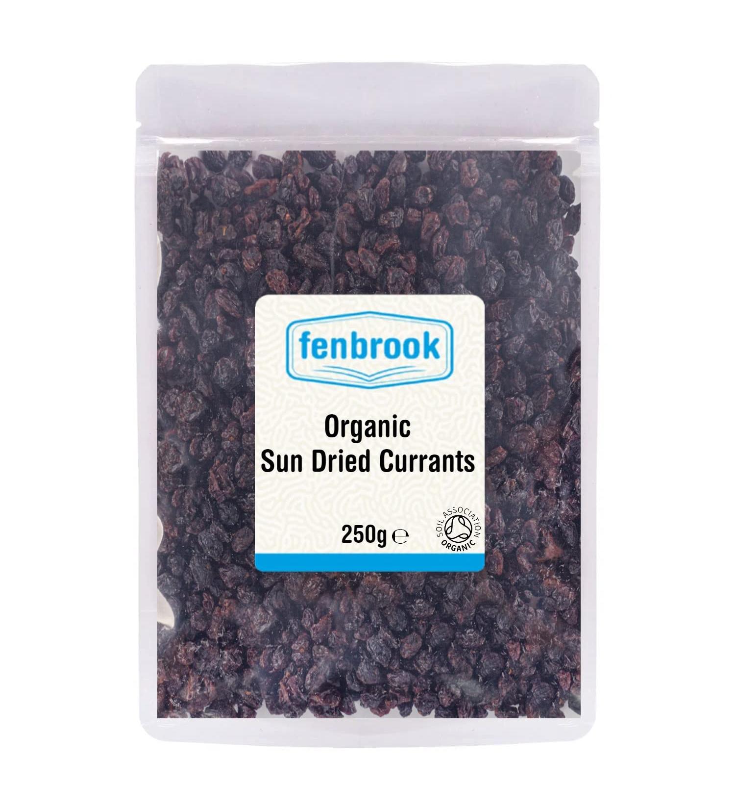 Organic Currants 250g | Certified Organic by Fenbrook Organic - Buy Online on GoSupps.com