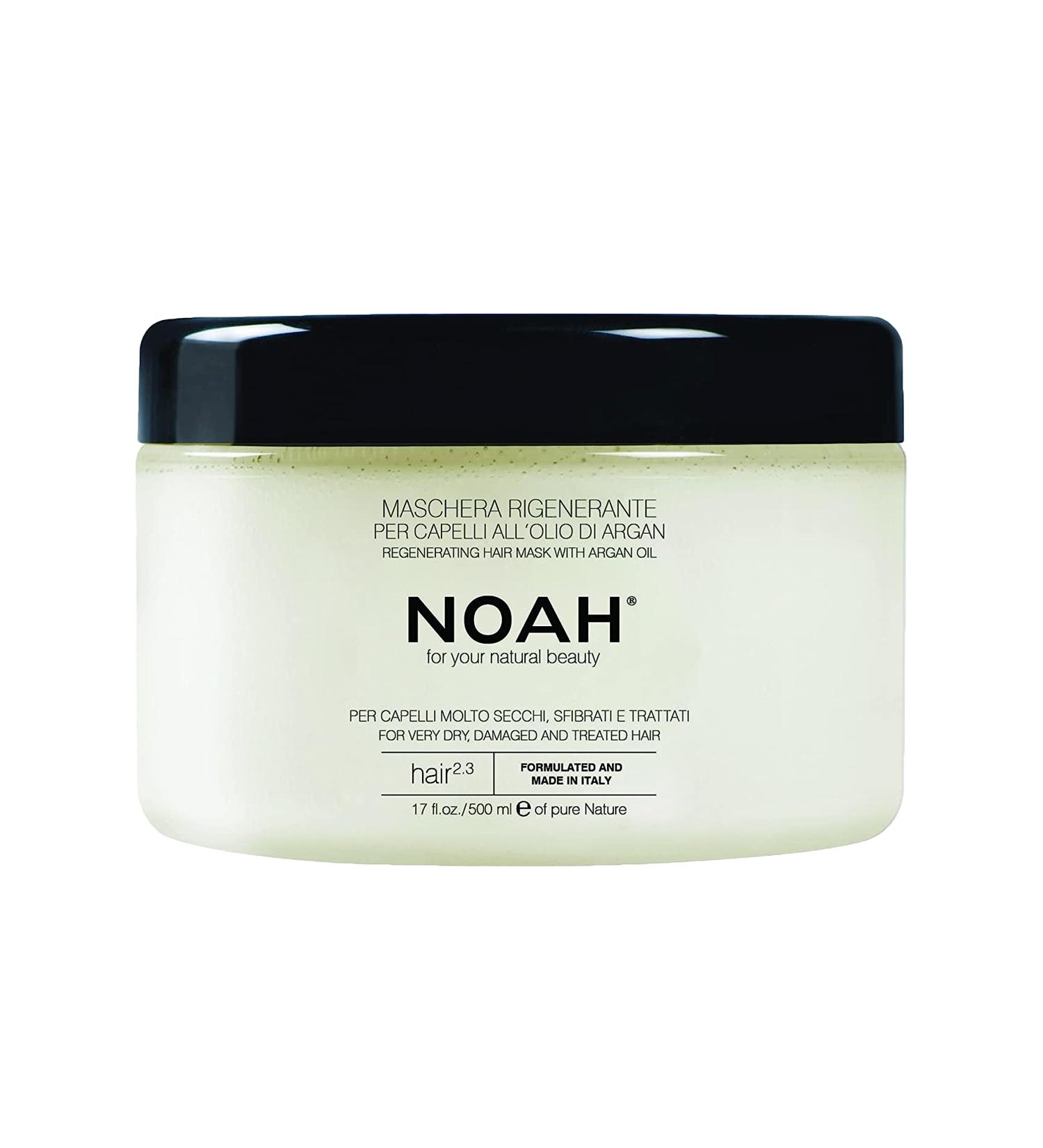 NOAH Natural 2.3 Masque capillaire r g n rant l'huile d'argan pour cheveux tr s secs ou ab m s 500 ml - Buy Online on GoSupps.com