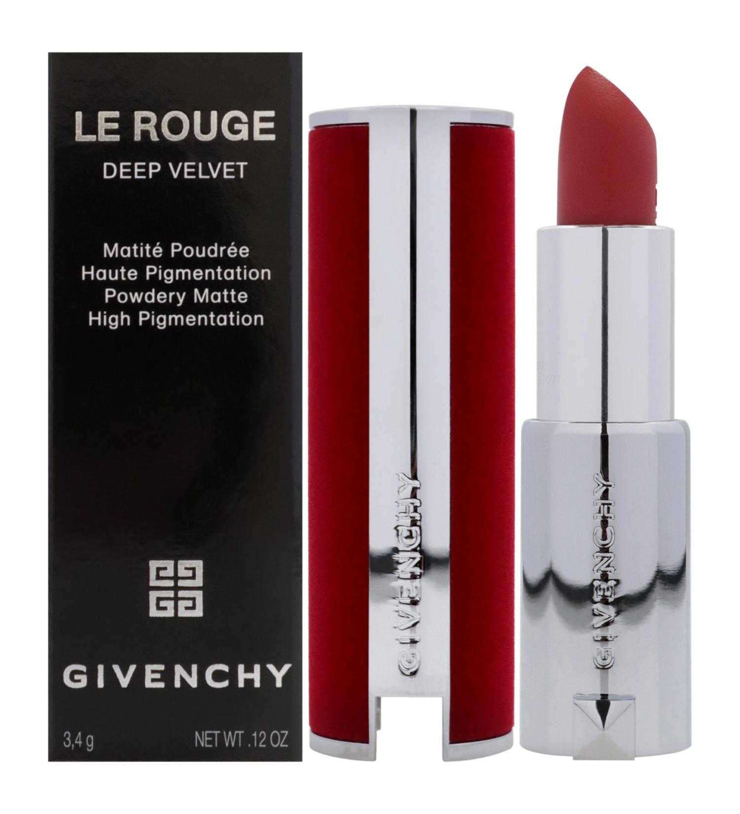 Givenchy Le Rouge Deep Velvet Matte Lipstick N27 - 0.12 oz for Women | International Shipping Available - Buy Online on GoSupps.com