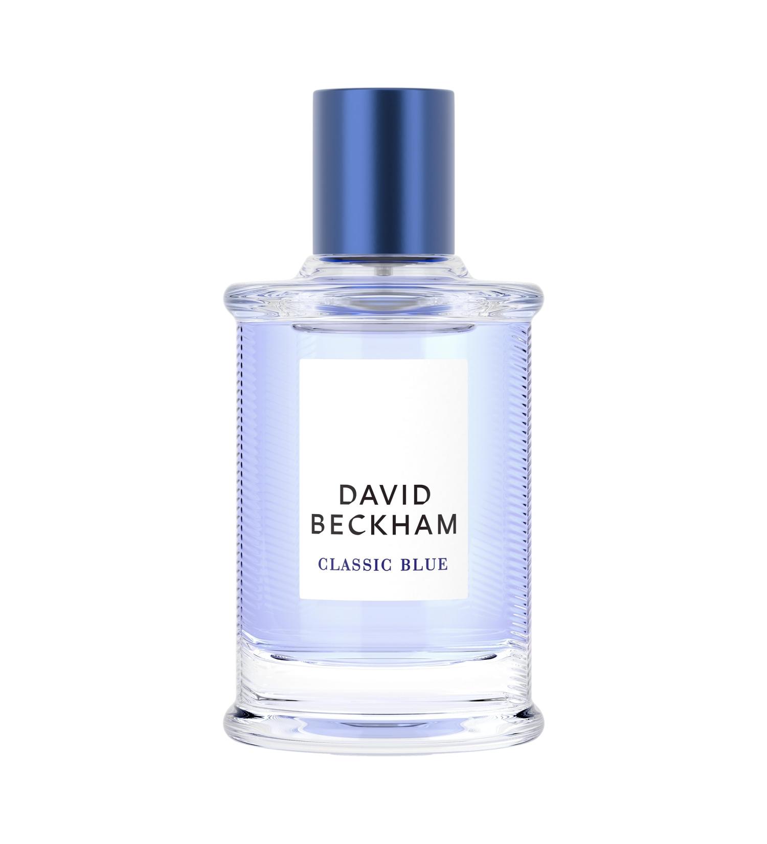 David Beckham Classic Blue Eau de Toilette 1.6 fl oz (Pack of 1) Notes of Pineapple Apple Sage and and Cashmere Wood Men's Fragrance Long Lasting Everyday Fragrance Travel Size Citrusy Woody Scent 1.6 Fl Oz (Pack of 1) - Buy Online on GoSupps.com