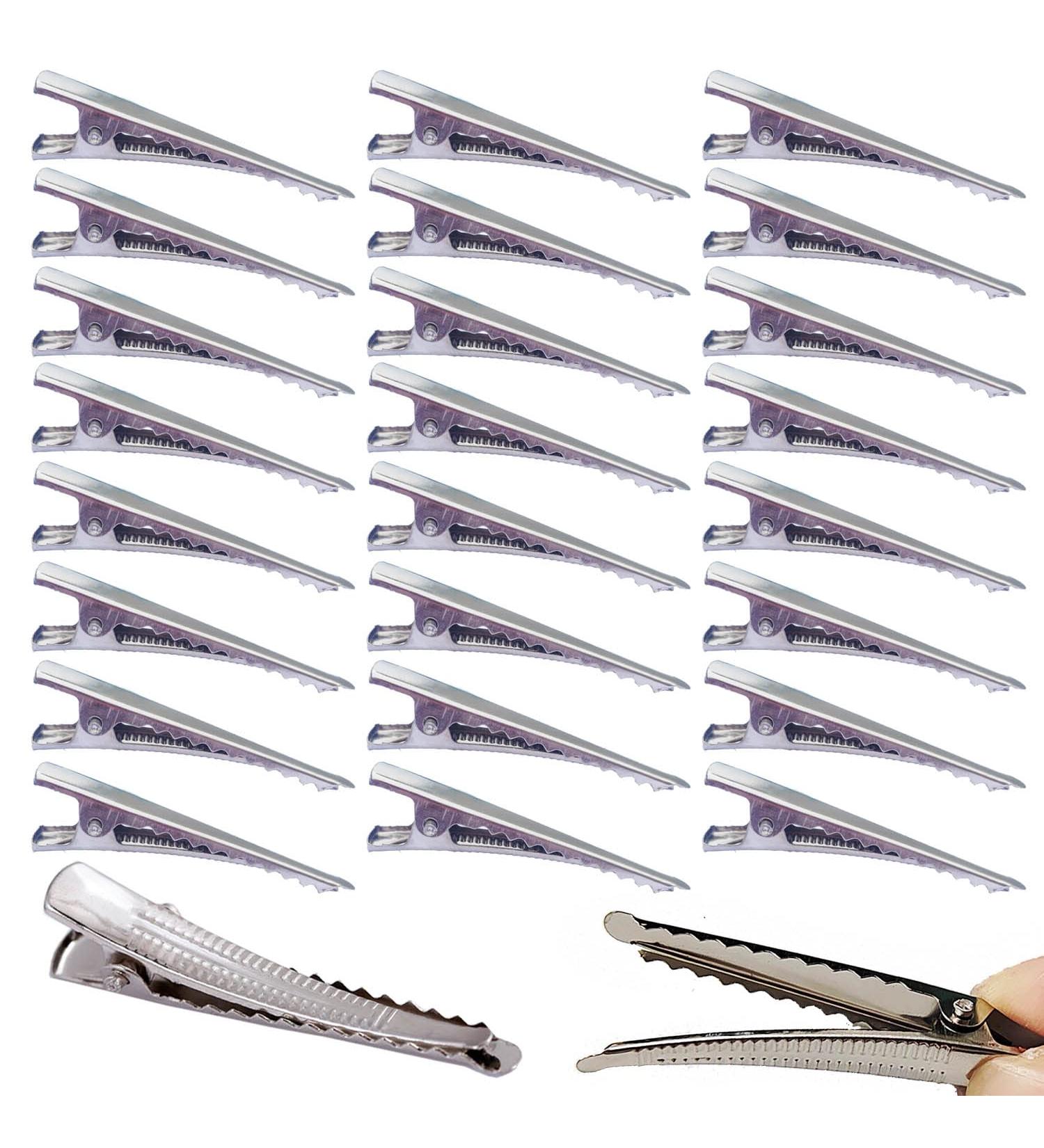 Paifeancodill Duck Bill Clips 100 Pcs Metal Alligator Hair Clips Crocodile Clips Rustproof Alligator Curl Clips Duck Bill Sectioning Clips Single Prong Teeth Styling Hair Clips Hair Barrette - Buy Online on GoSupps.com