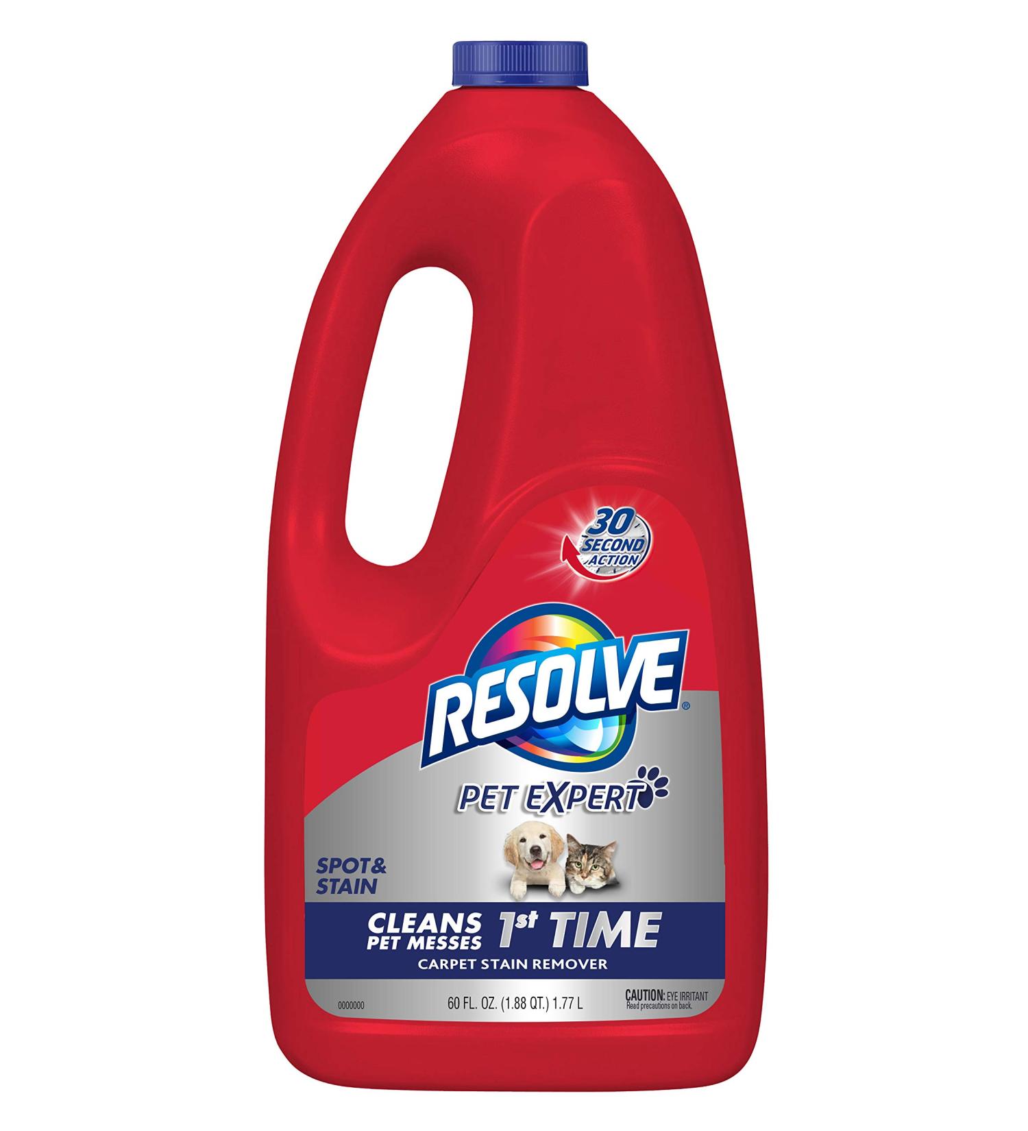 Resolve Pet Carpet Spot & Stain Remover Spray Refill 60oz - Effective Pet Mess Cleaner (SYNCHKG097508) - Buy Online on GoSupps.com