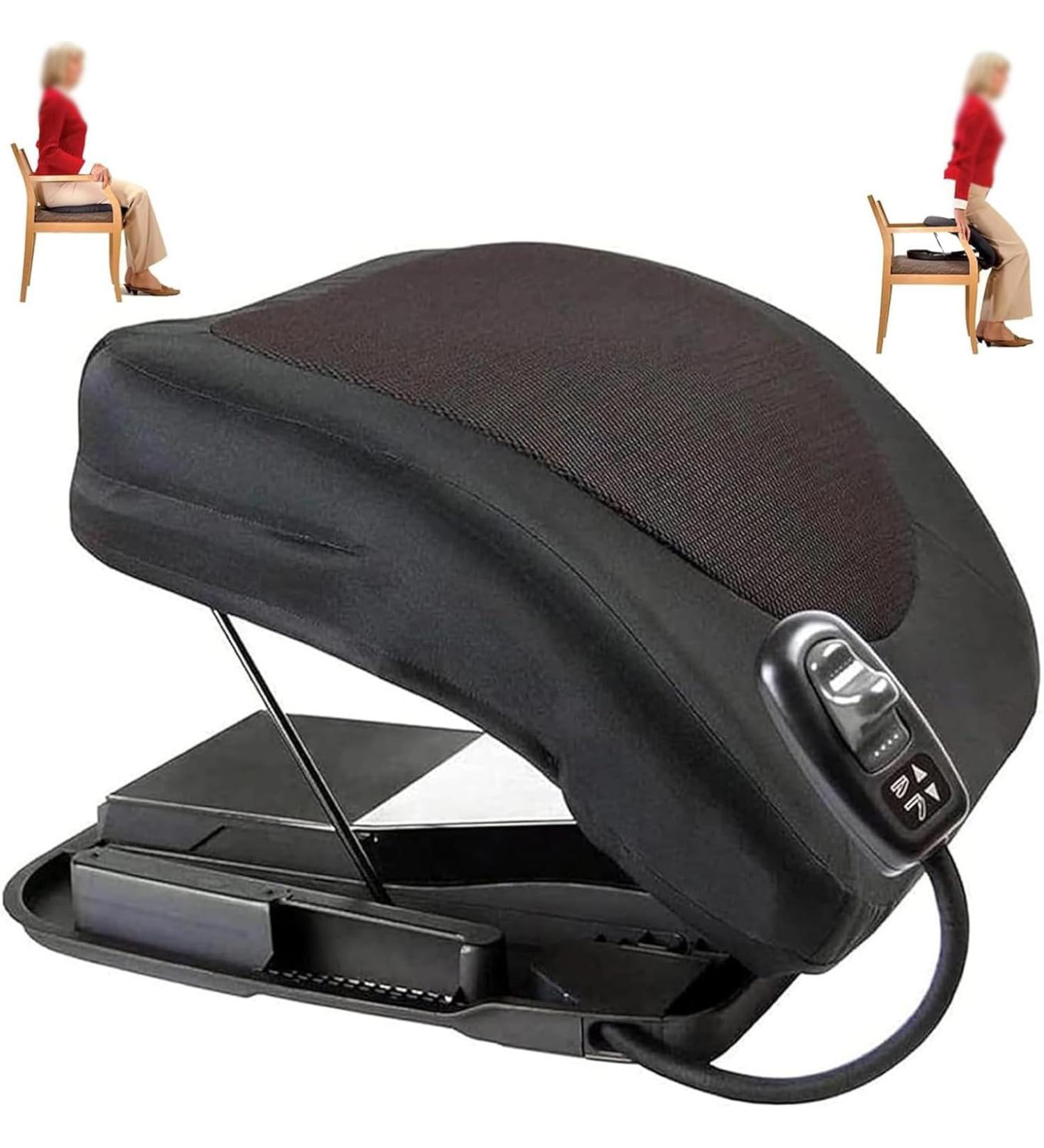 Chair Lift and Sofa Stand Assist Electric Uplift Seat Assist Cushion Portable and Safe Mobility Aid Powered Lift Cushion for Easy Lift Assist Sit to Stand Lift Supports 1 - Buy Online on GoSupps.com