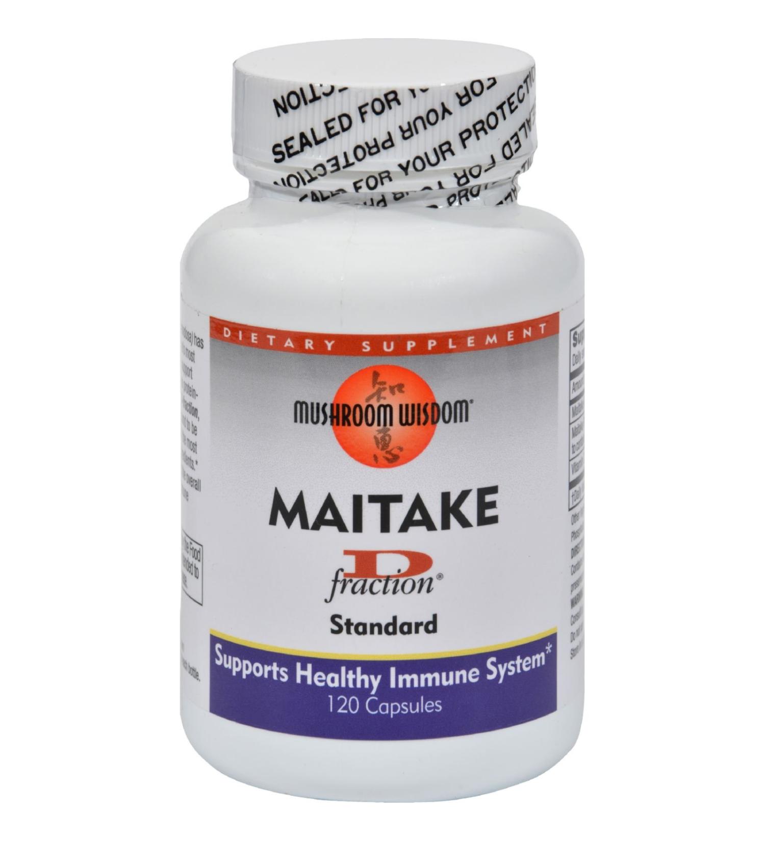Grifron Maitake D-Fraction Standard Capsules 120 Count