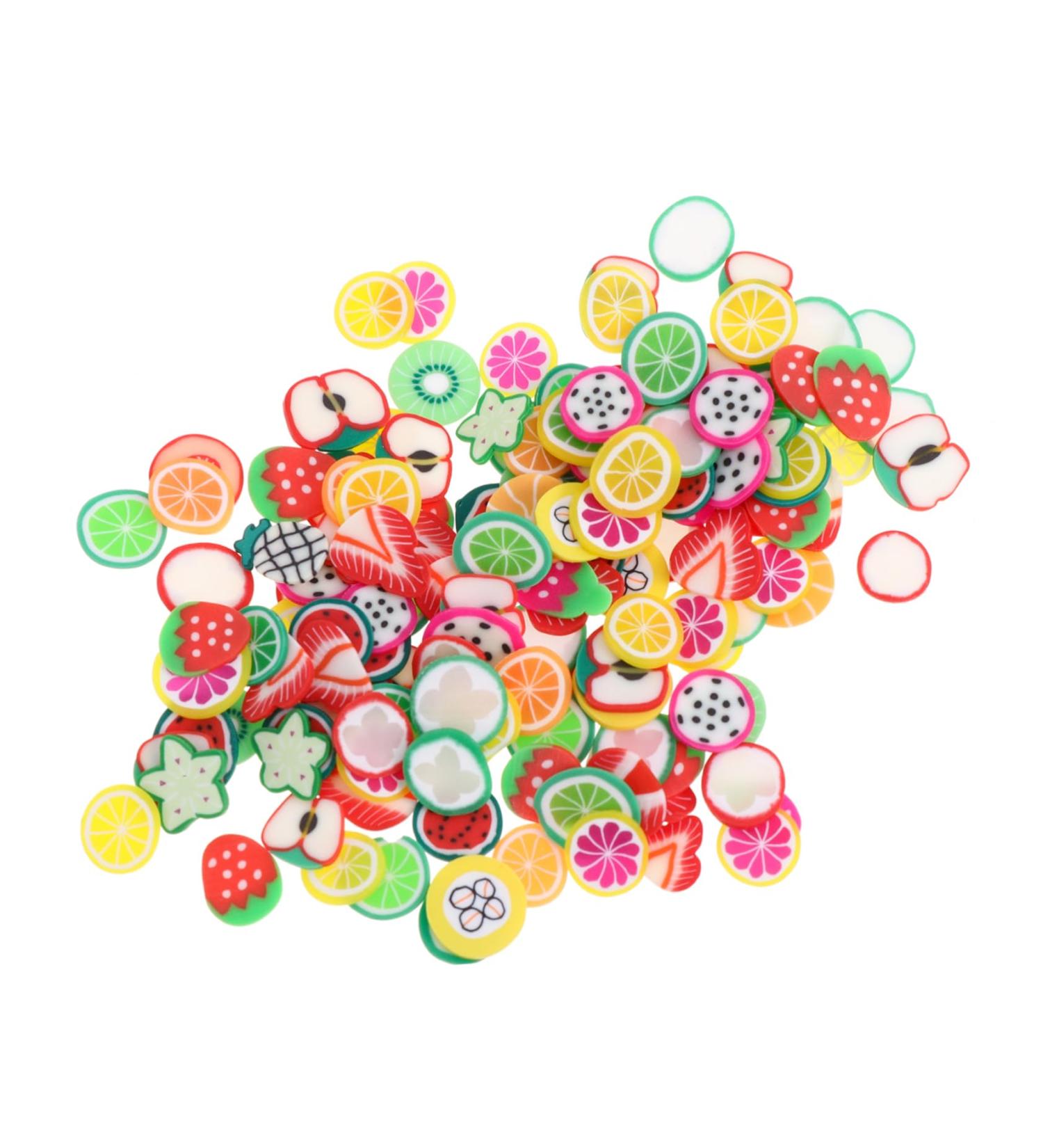 Ipetboom 4 Packs Nail Art Polymer Clay 3d Polymer Nail Slice Fruit Pattern Nail Decorations Fruit Slices Nail Art Diy Nail Decoration Fruit Nail Art Slice Suite Resin Manicure - Buy Online on GoSupps.com