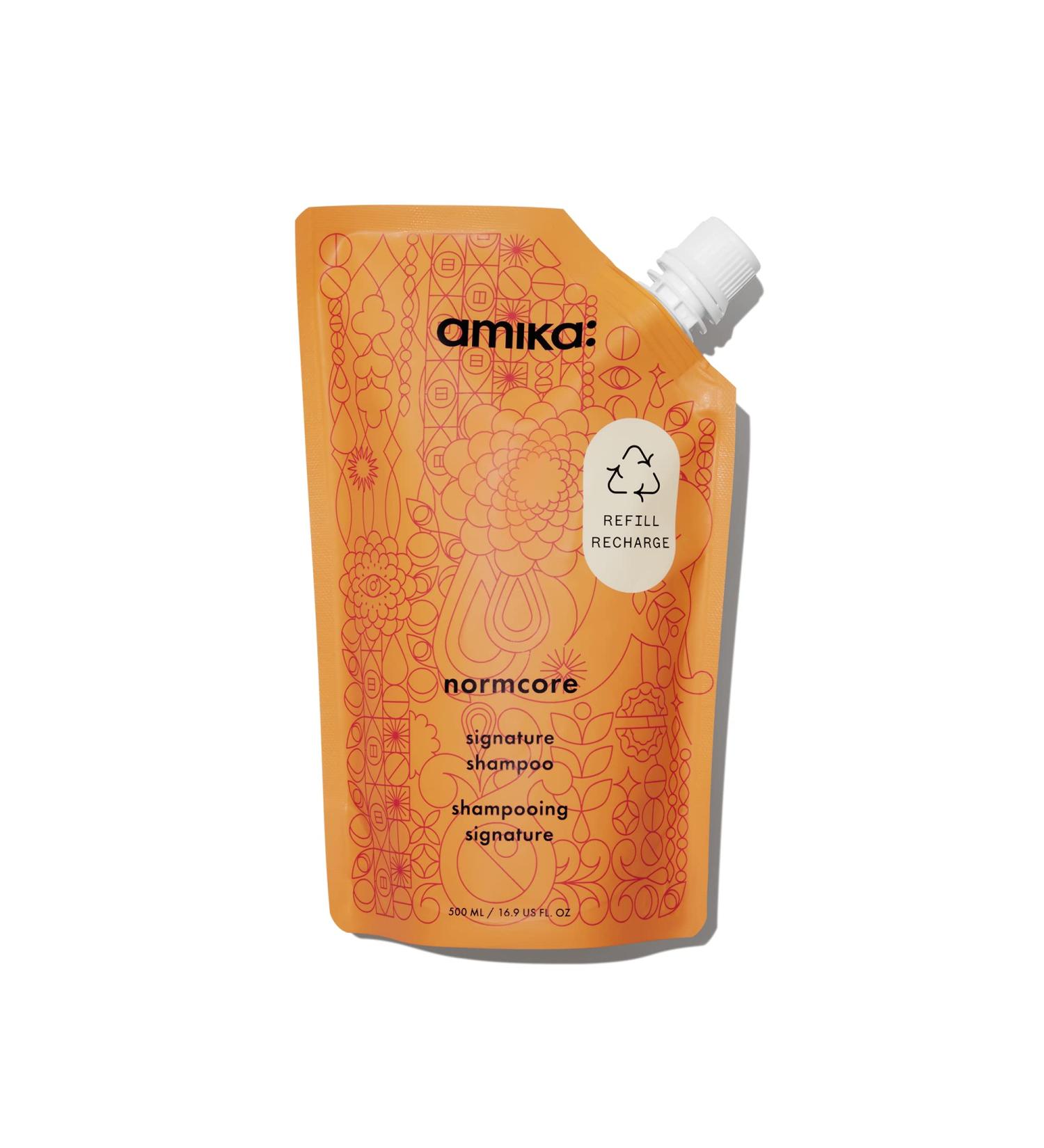 Amika Normcore Signature Shampoo 500ml - Hydrating and Nourishing Formula - Buy Online on GoSupps.com