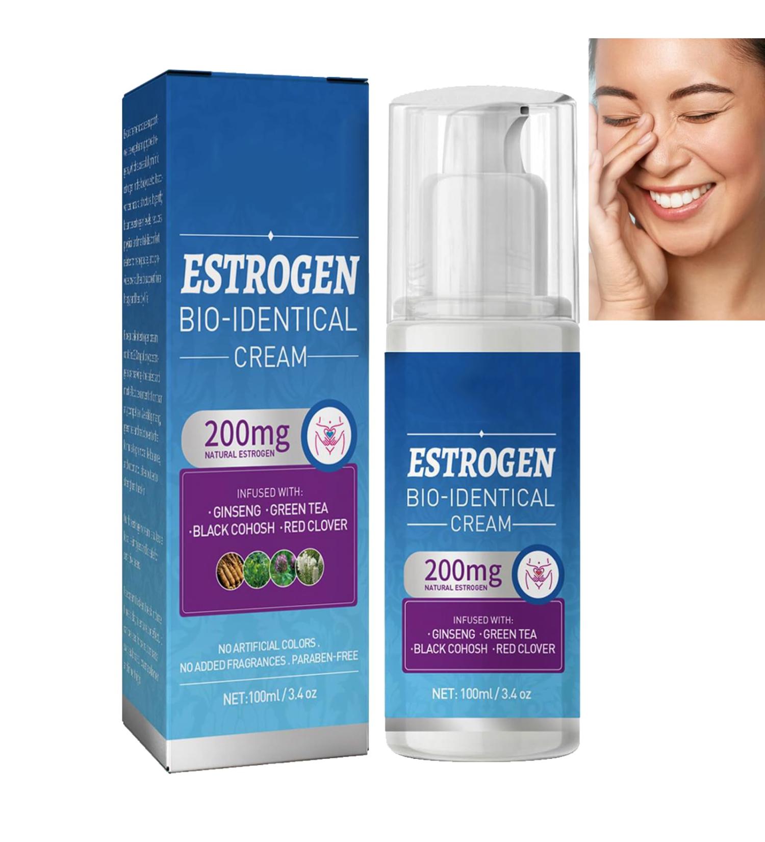 Menopause Relief Cream - Natural Bioidentical Formula for Women | 100ML - Buy Online on GoSupps.com