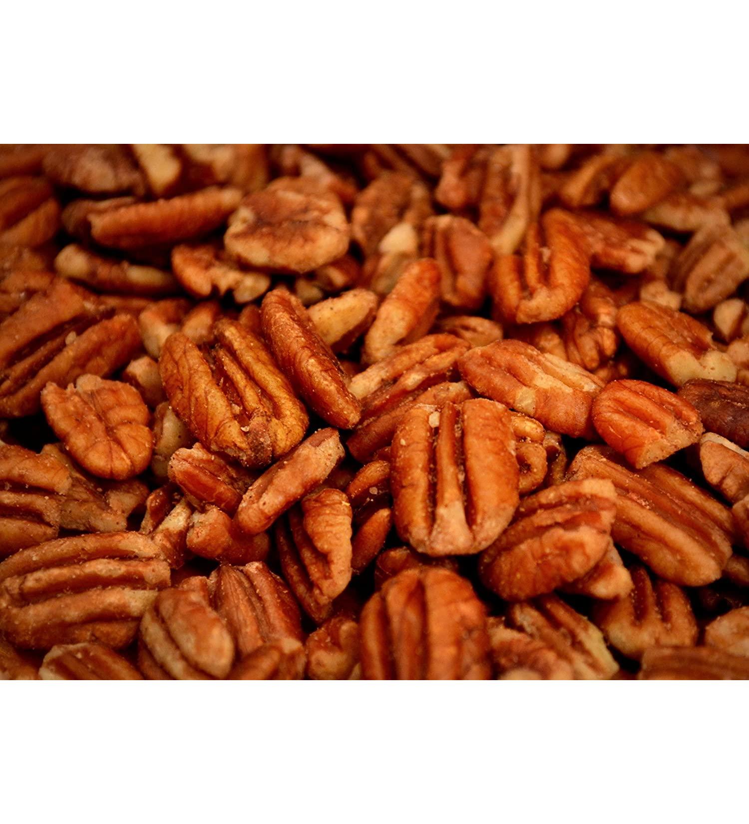 Sprouted 2 lb Raw Texas Native Pecans | Unsprayed & Wild-Harvested | Family Recipe Sea Salted | Direct Ship | 2 Pound Pack - Buy Online on GoSupps.com