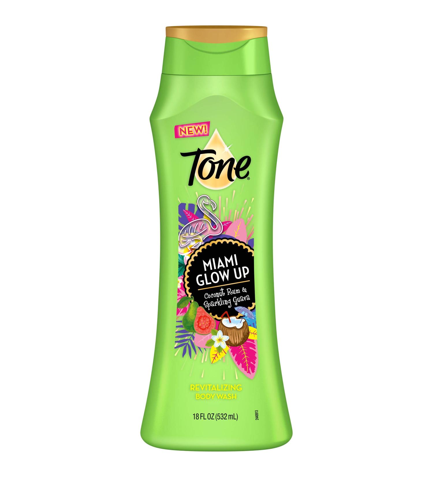 Tone Miami Glow Up Body Wash - Hydrating & Radiant Skin | Shop Internationally - Buy Online on GoSupps.com