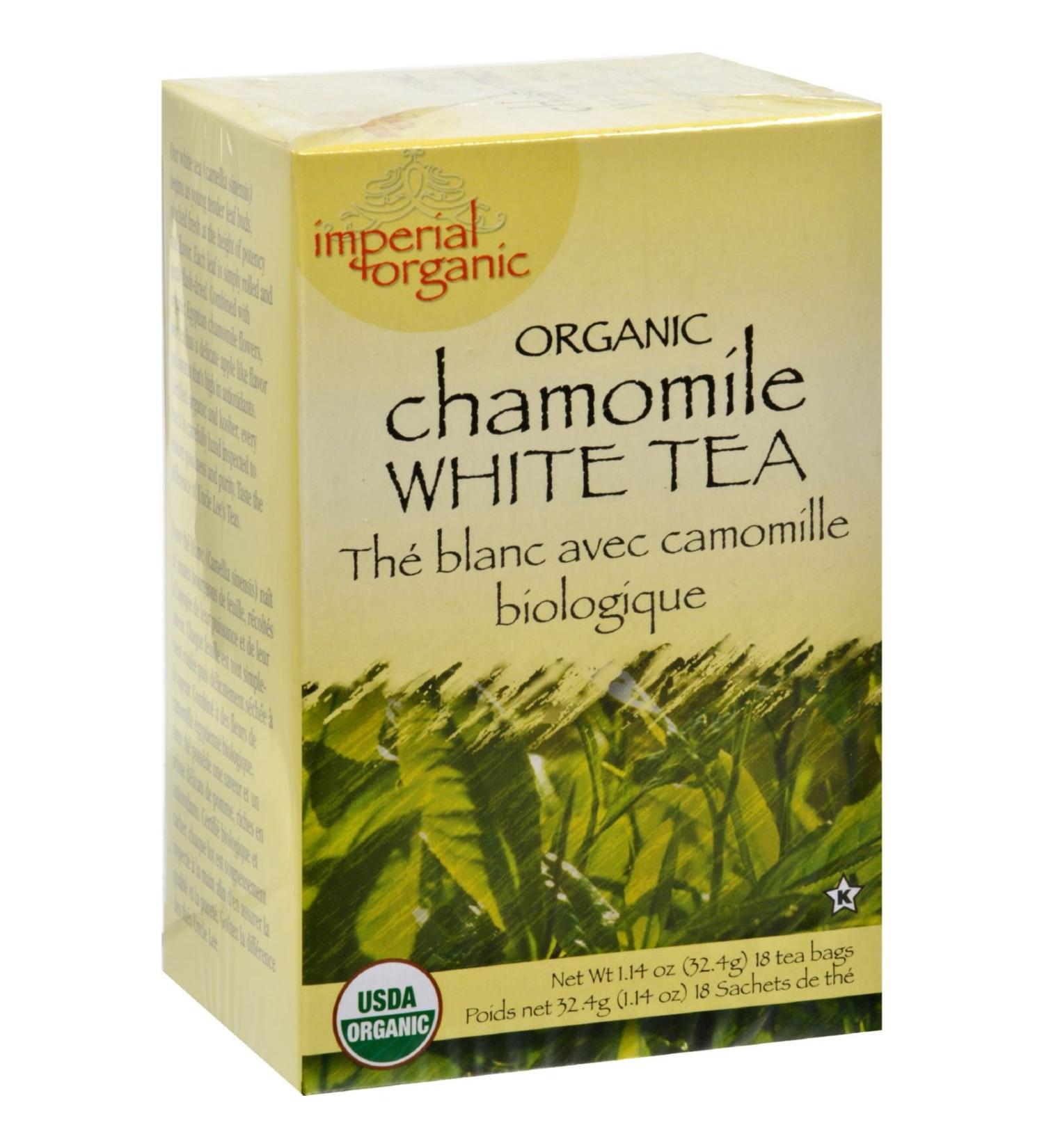 100% ORGANIC CHAMOMILE WHITE T - Buy Online on GoSupps.com