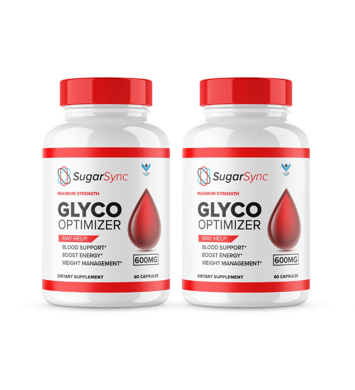 (2 Pack) Sugar Sync Capsules SugarSync Glyco Optimizer Supplement Pills Sugar Sync Joint Optimizer Maximum Strength Sugar Sync Cleanse Detox Advanced Formula SugarSync Glycol Reviews (120ct) - Buy Online on GoSupps.com
