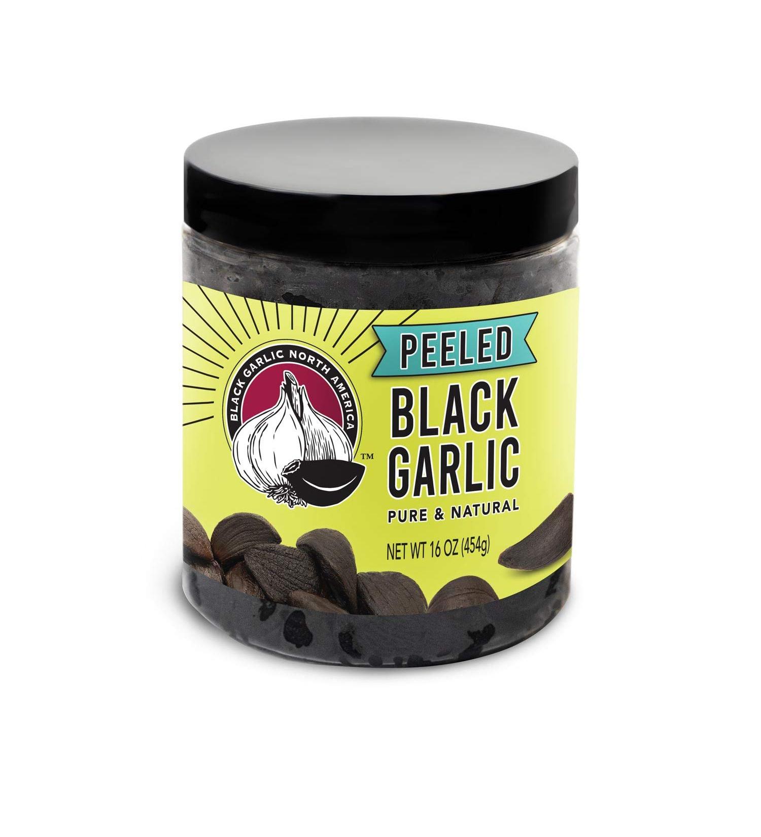 Peeled Black Garlic (1 lb) - Kosher Certified | Premium Quality - Buy Online on GoSupps.com