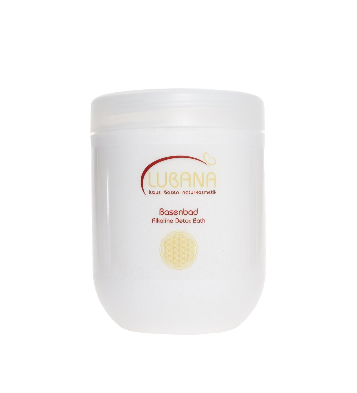 LUBANA alkaline bath pH 8.5-9 without silicone alkaline care alkaline salt alkaline treatment 1200 g