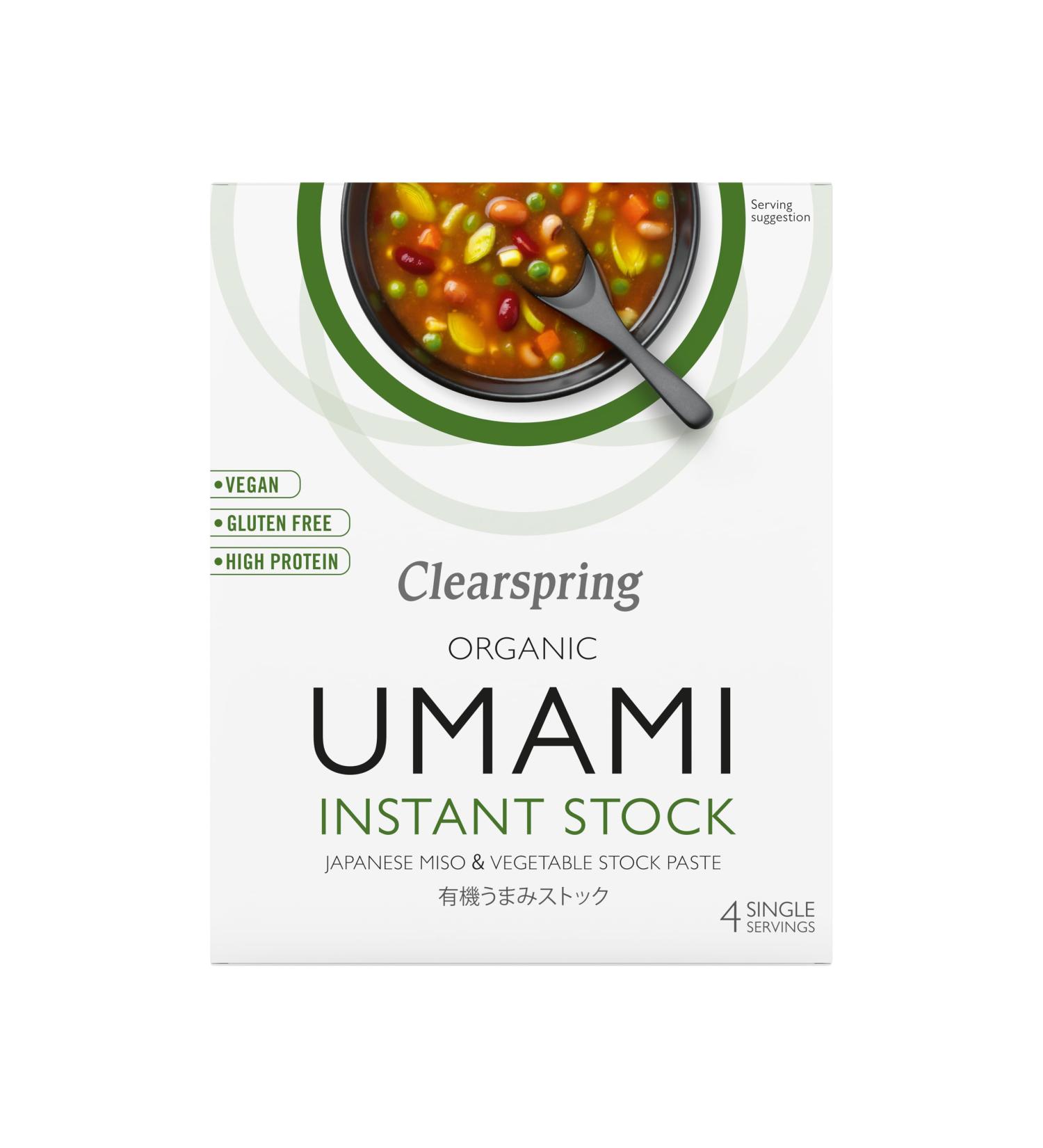 Clearspring Umami Instant Stock - Miso & Vegetable Stock Paste