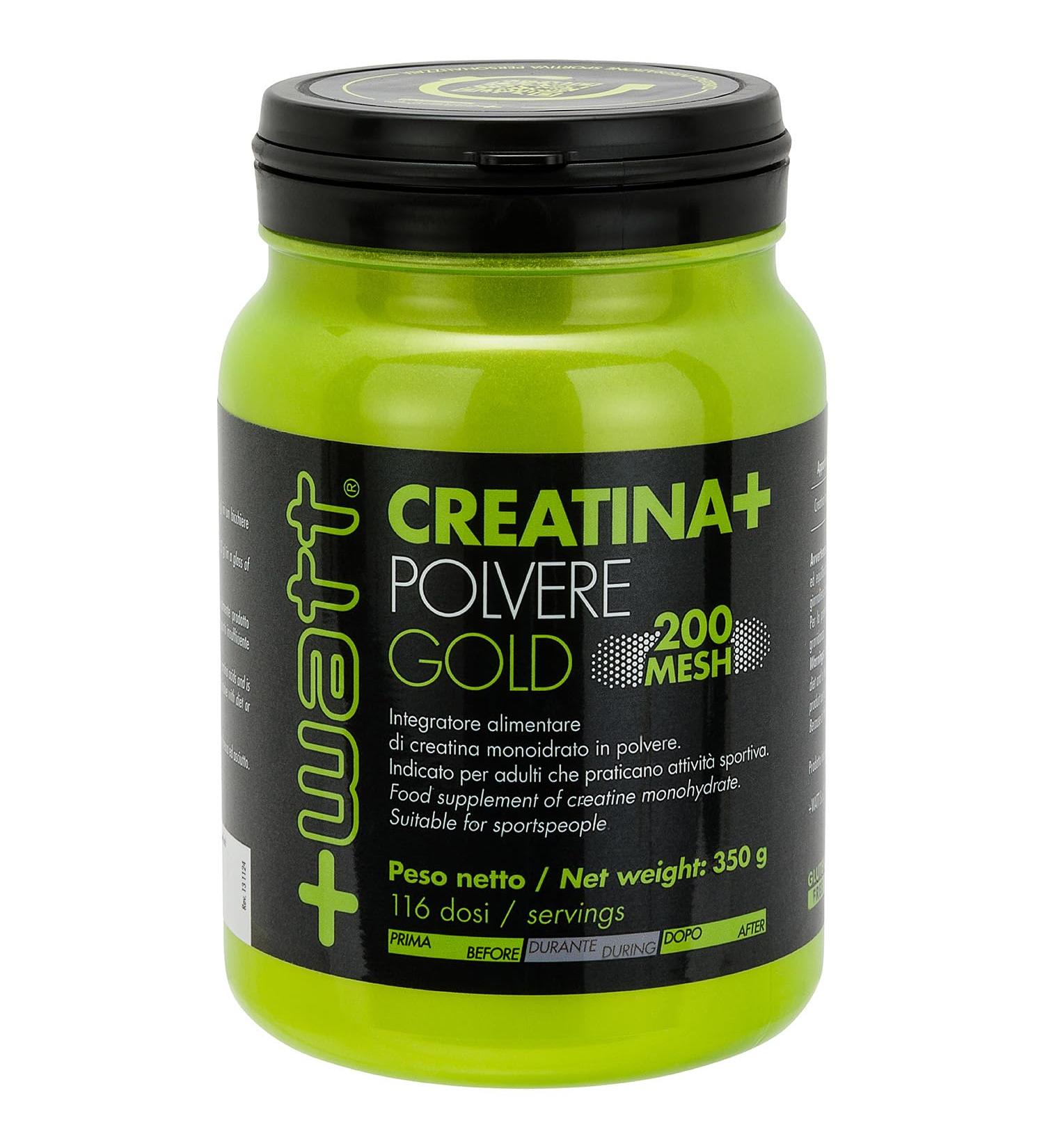 Watt 14054 Creatina+ Gold Food supplement with creatine monohydrate powder 350 gr##*- - Buy Online on GoSupps.com