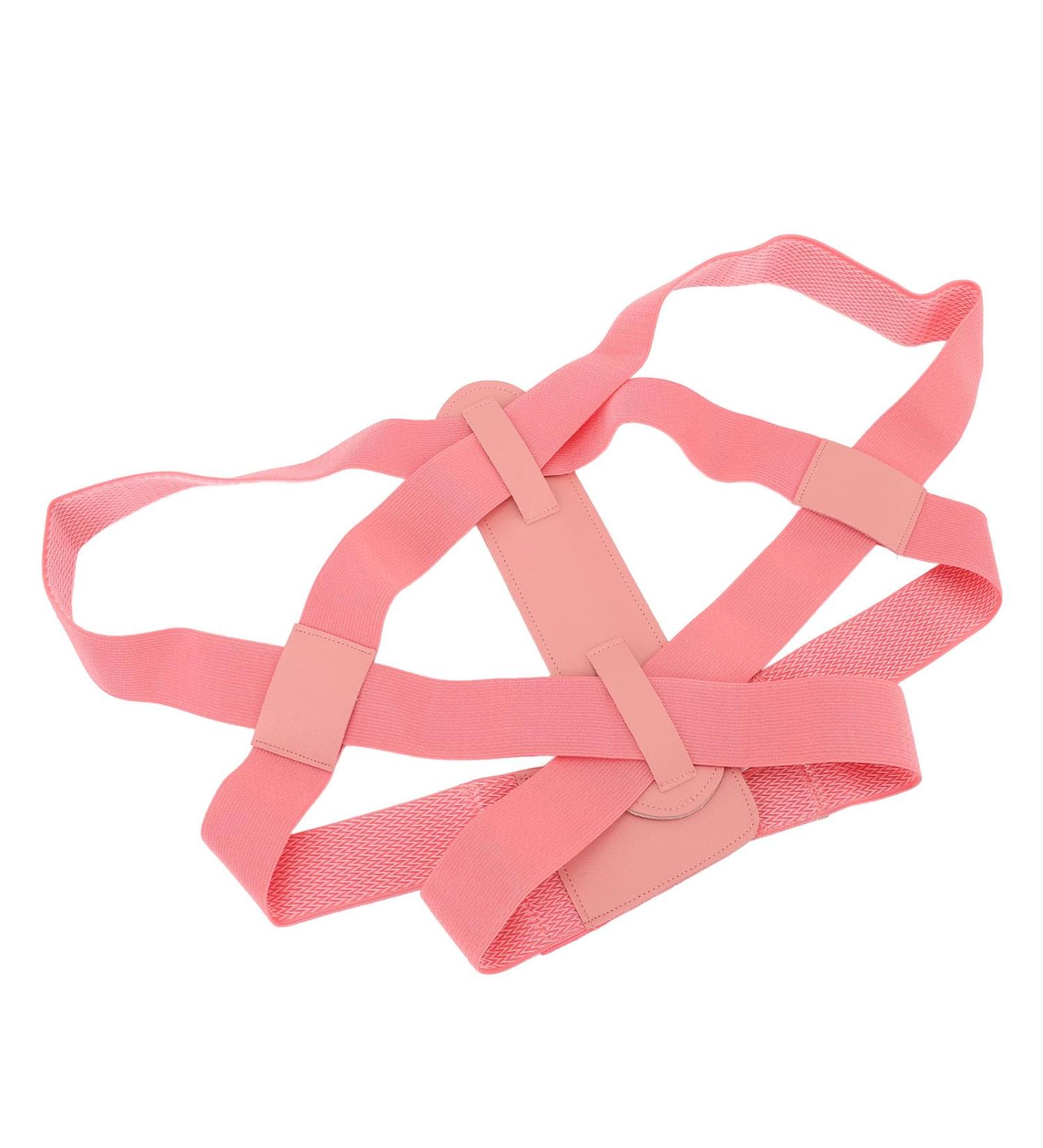 Posture Corrector Adjustable Back Brace for Men and Women Double Fixation Support Comfortable Upper Back Brace Made of Breathable Mesh Material Suitable for Lumbar (M) - Buy Online on GoSupps.com