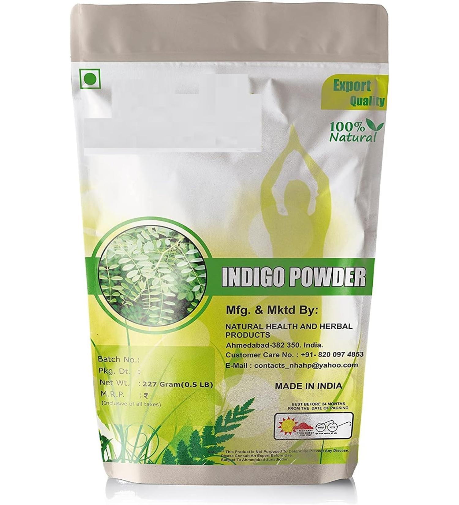 Herbal Products Indigo Powder 100 gm - Buy Online on GoSupps.com