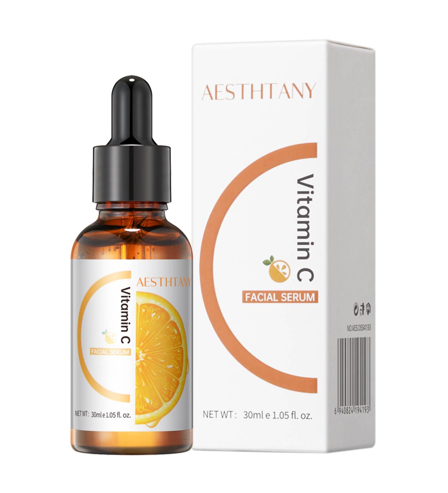 Premium Vitamin C Serum for Face - Anti Aging Hydrating Serum with Hyaluronic Acid Retinol & Amino Acids for Collagen Boost - Buy Online on GoSupps.com
