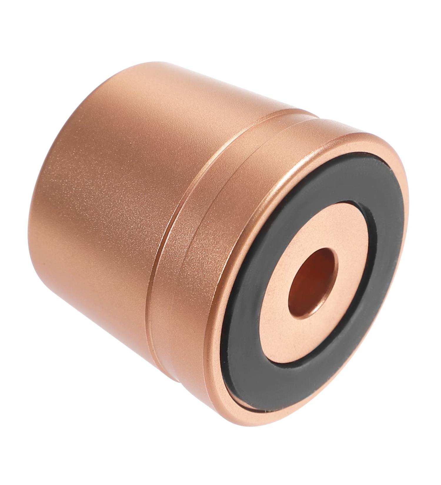 Minkissy Green Glitter Razor Holder for Men | Aluminum Shaver & Toothbrush Stand | Rose Gold Desk Organizer - Buy Online on GoSupps.com