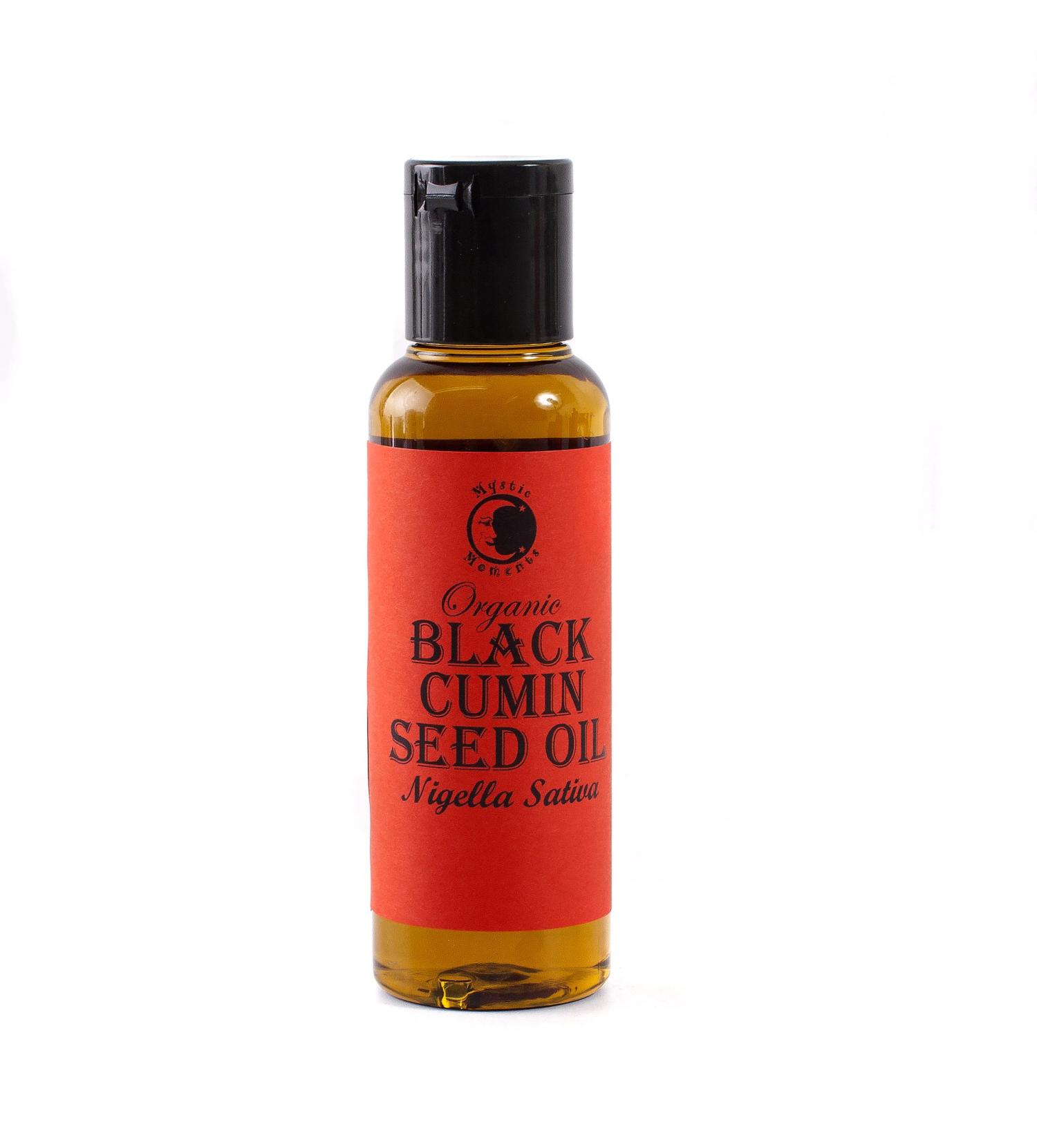  Mystic Moments Organic Black Cumin Seed Carrier Oil - 125ml - 100% Pure - Buy Online on GoSupps.com