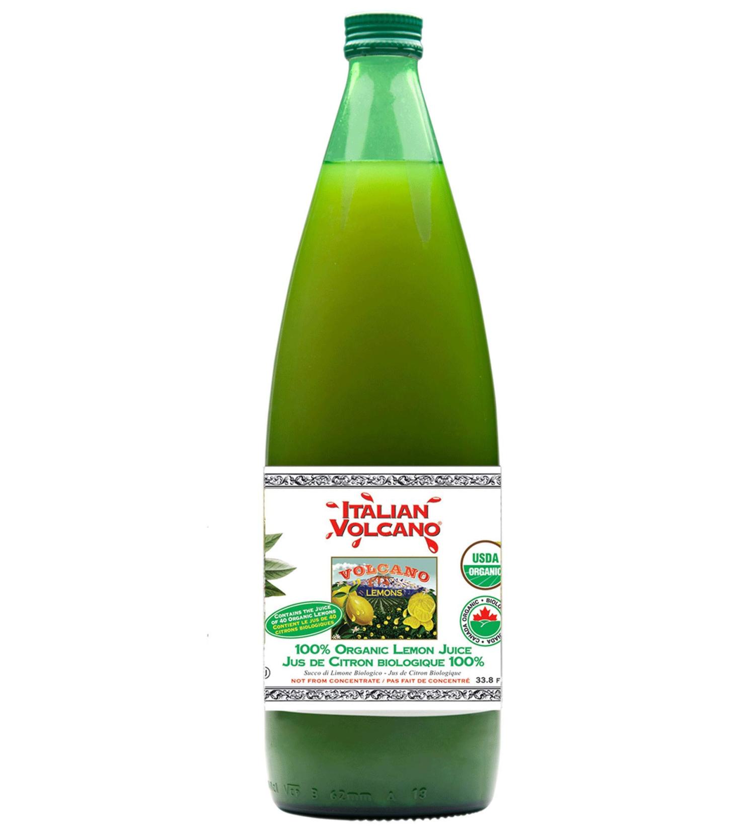 Italian Volcano Lemon Juice 1 Litre (Pack of 2)
