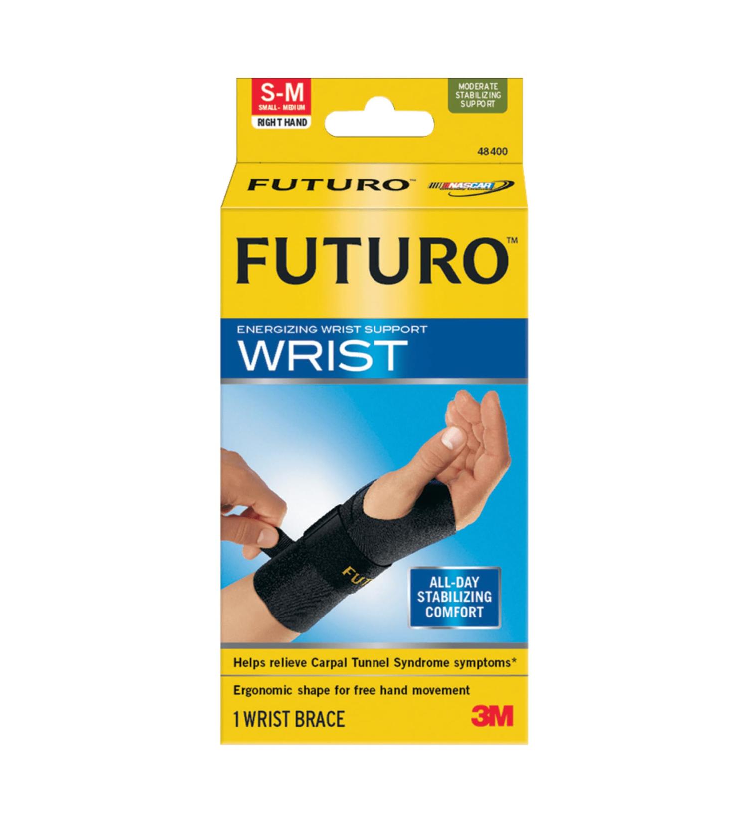 Futuro Energizing Wrist Support - Small/Medium Right Hand | International Shipping Available - Buy Online on GoSupps.com