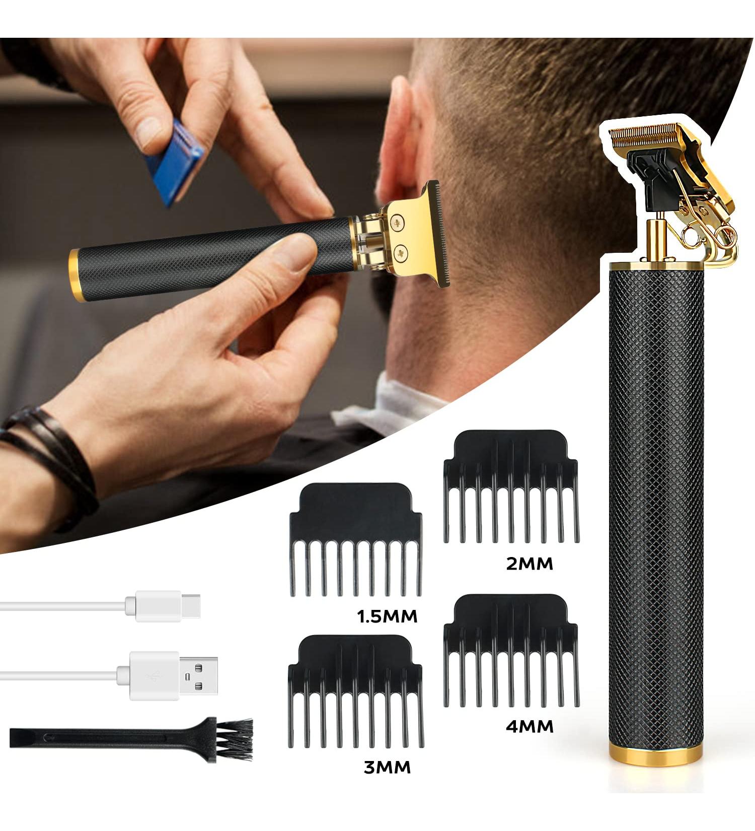 Premium Cordless Hair Clippers for Men - Professional Grooming Kit for Fathers Boyfriends Husbands and Dads - Buy Online on GoSupps.com