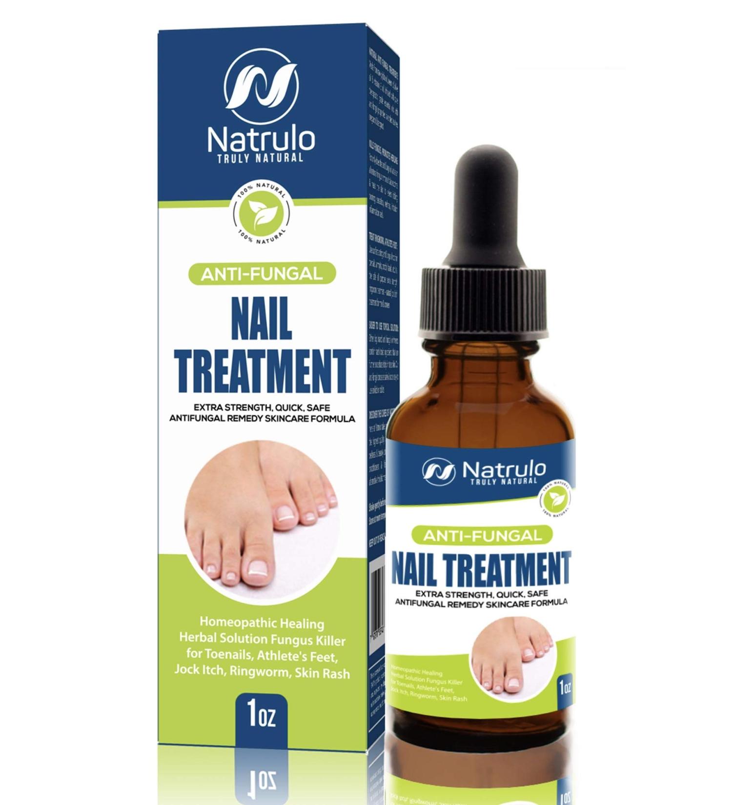 Extra Strength Natural Anti-Fungal Nail Treatment Drops - Homeopathic Herbal Fungus Killer for Toenails & Skin - Effective Athlete's Foot, Jock Itch, Ringworm Relief - Quick & Safe Antifungal Remedy - Buy Online on GoSupps.com
