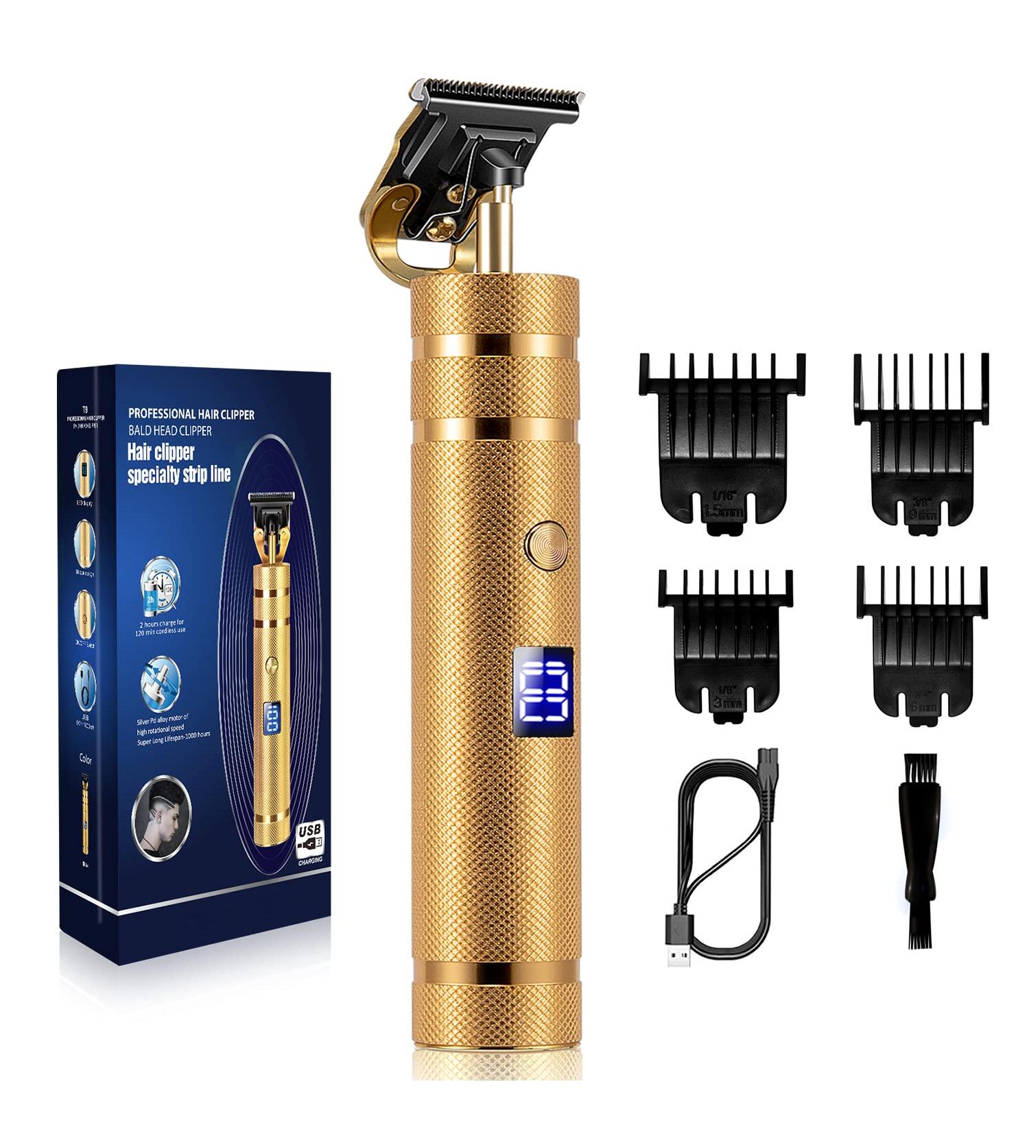 Professional Hair Clippers for Men - Rechargeable Cordless T-Blade Trimmer & Grooming Kit - Perfect Gift! - Buy Online on GoSupps.com