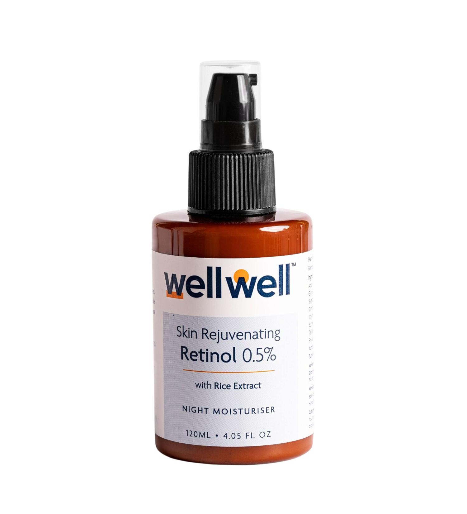 Buy wellwell Retinol Cream for Face - Anti-Aging Fragrance-Free Night Cream for Fine Lines Uneven Skin Tone & Redness - 4.05 Fl Oz | International Shipping Available - Buy Online on GoSupps.com