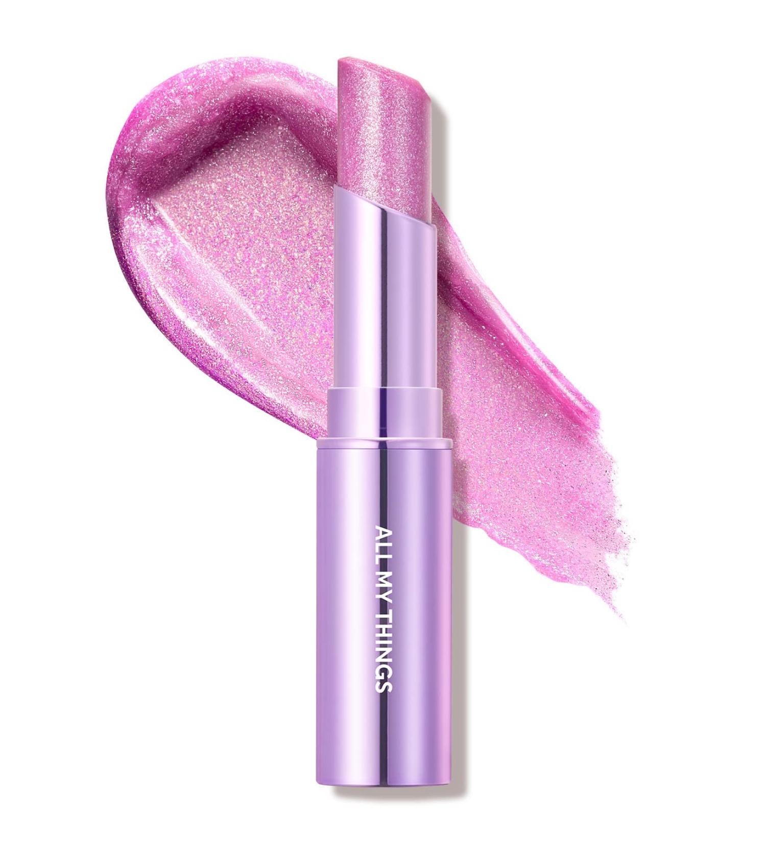 AMTS Tinted Lip Balm Moon Lights | Hydrating Glitter Lipstick for Daily Makeup | Korean Beauty Moisture Lip Tint - Buy Online on GoSupps.com