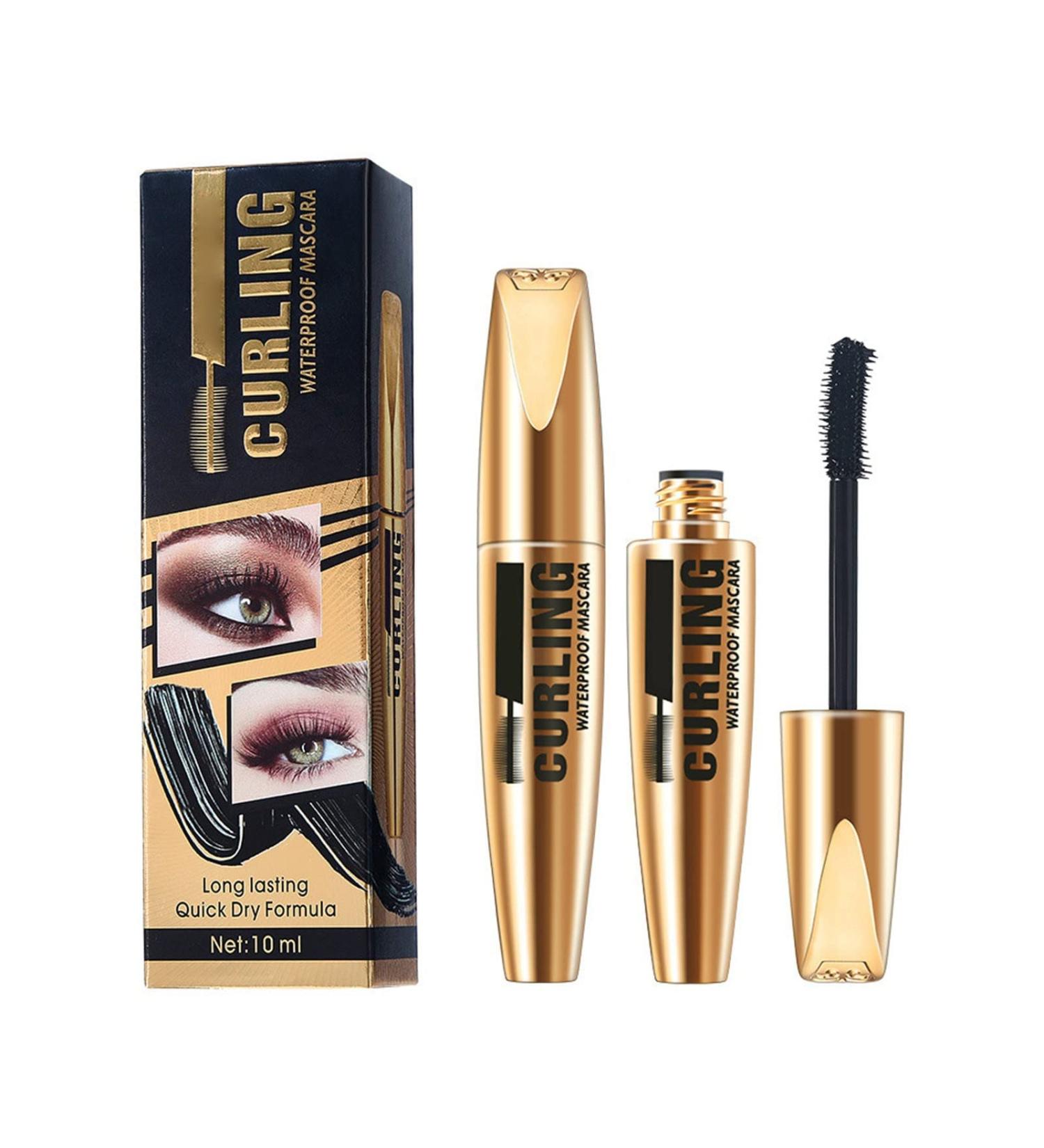 4D Silks Fiber Lash Mascara Natural Smudges Proof Mascara Lengthening And Thick Long Lasting No Clumping Formula 10ml B00pfct036 (Gold One Size) 10 ml (Pack of 1) Gold - Buy Online on GoSupps.com