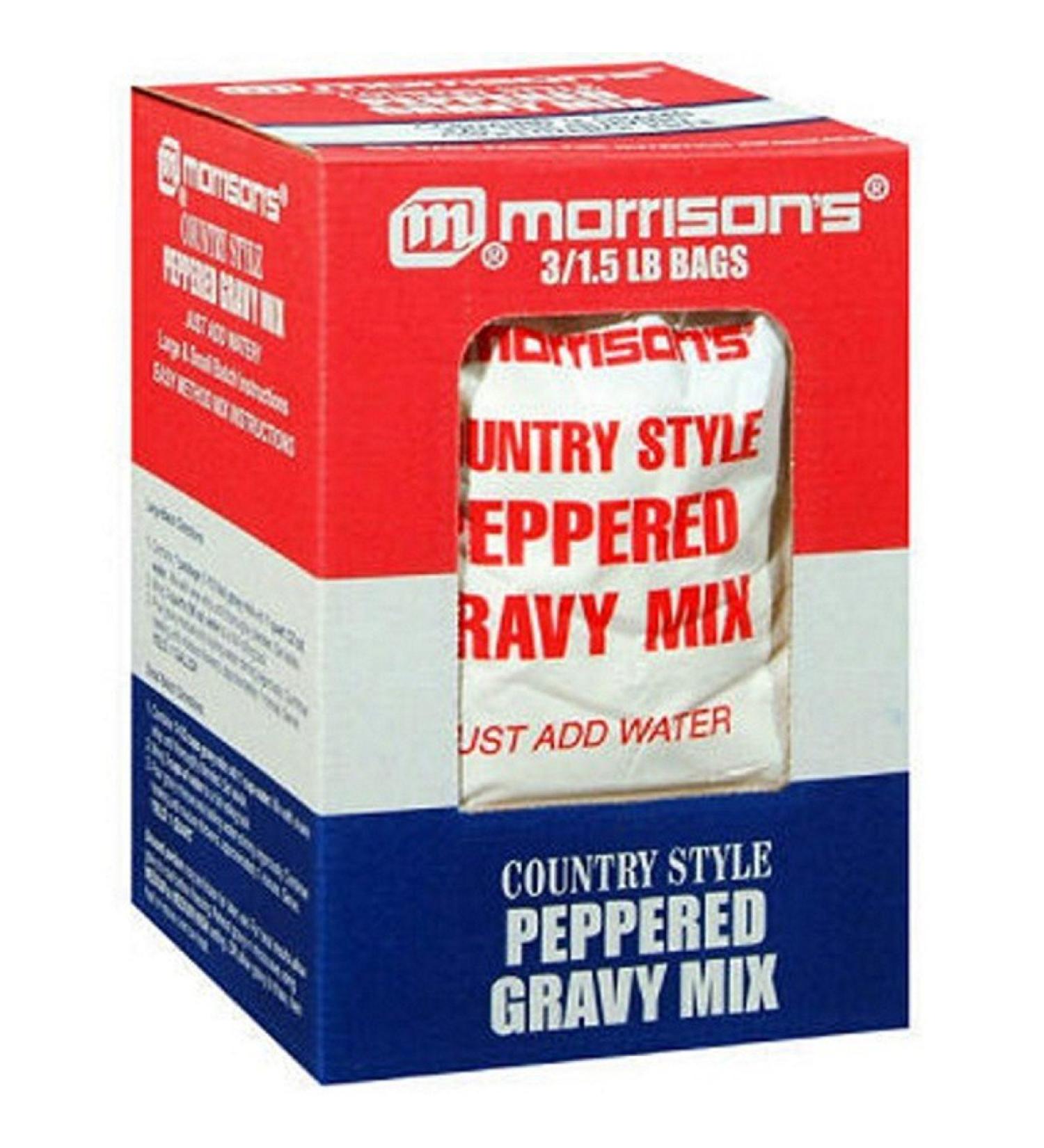 Morrison's Country Style Gravy Mix - 3/1.5 lb