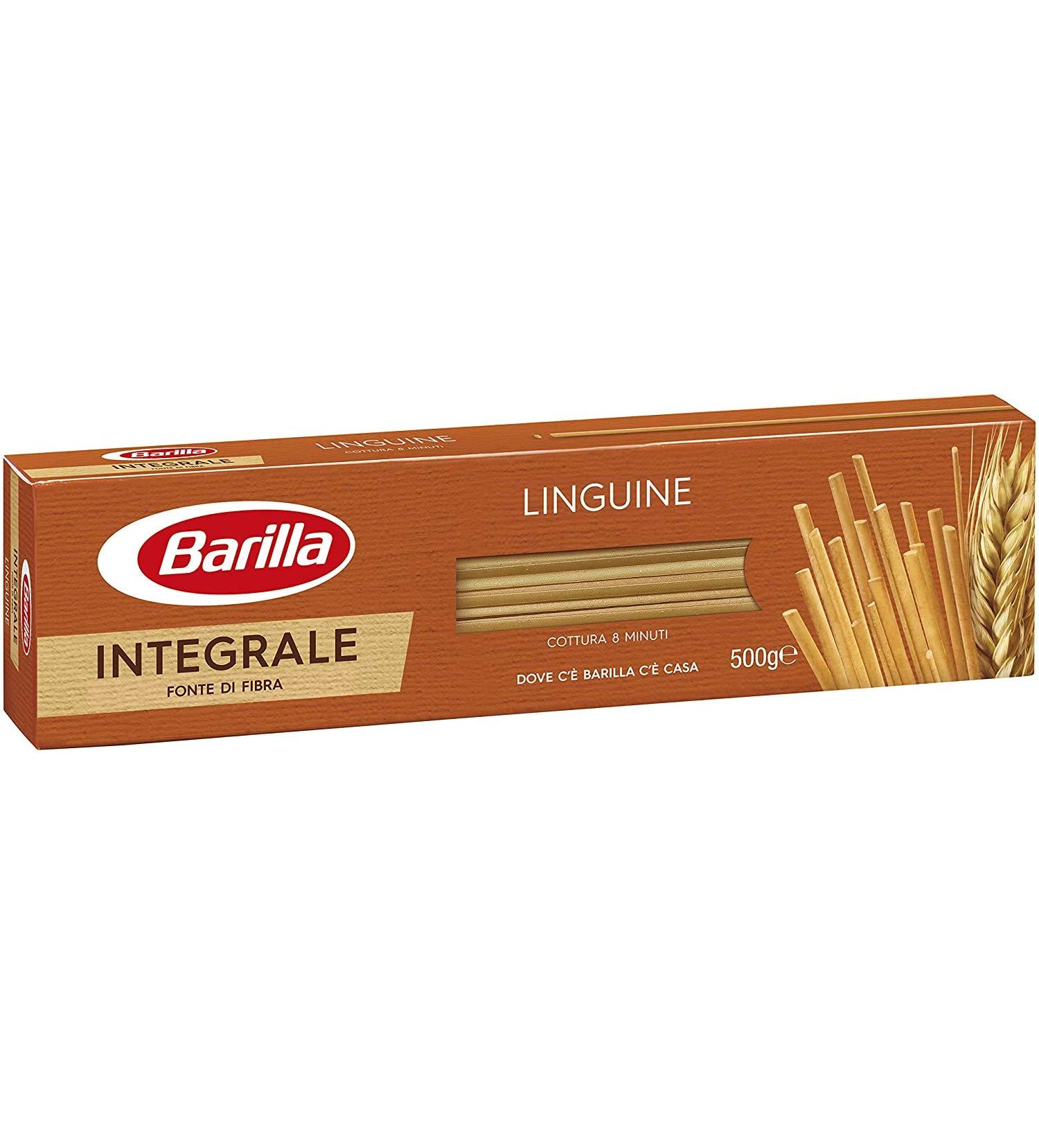 Barilla 10 x Barilla Bib Linguine Inteali Full Grain Italian Pasta 500g