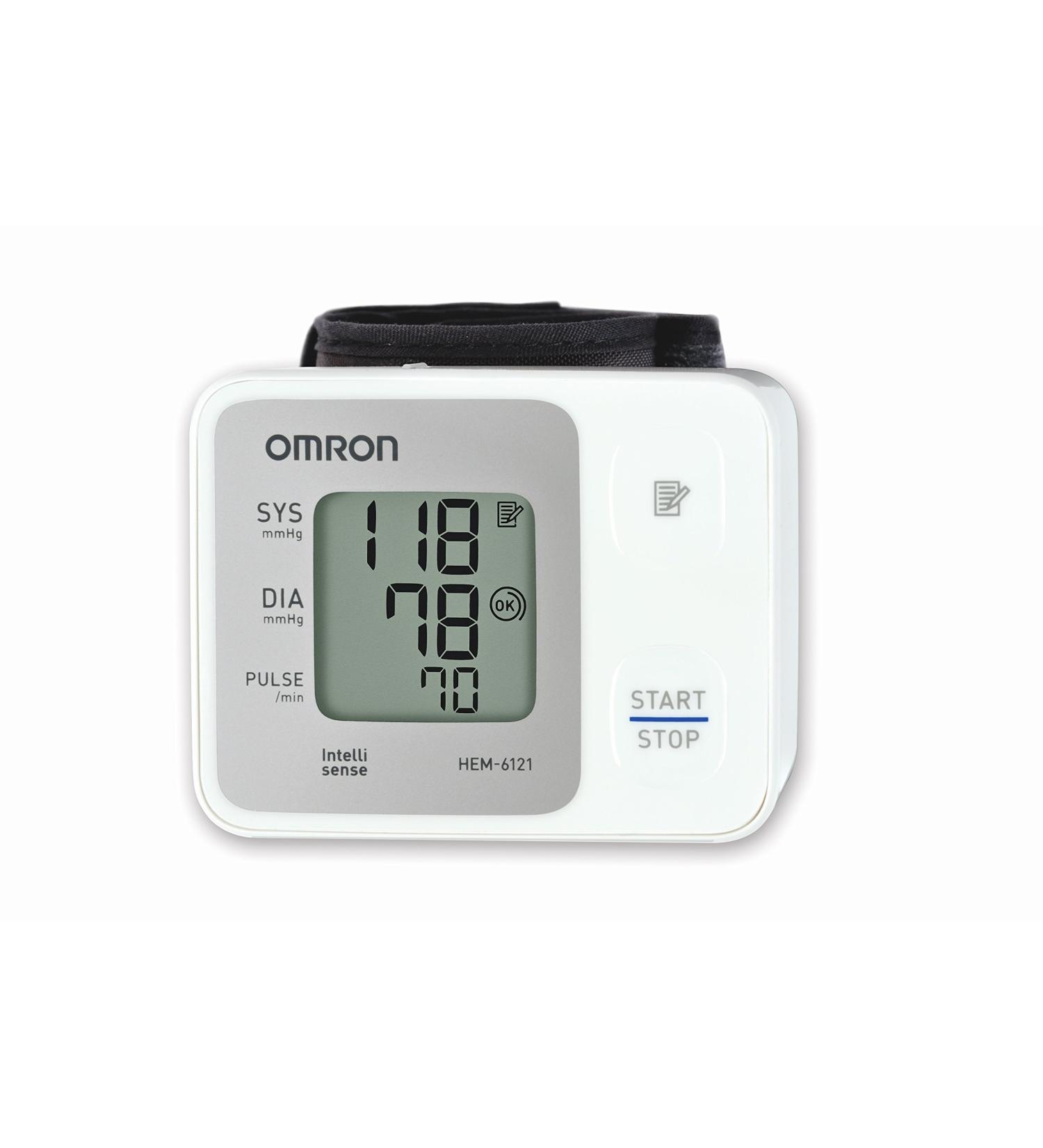 Omron HEM-6113-E RS2 Wrist Blood Pressure Monitor - Compact Design 60mm x 78mm x 21mm - Buy Online on GoSupps.com