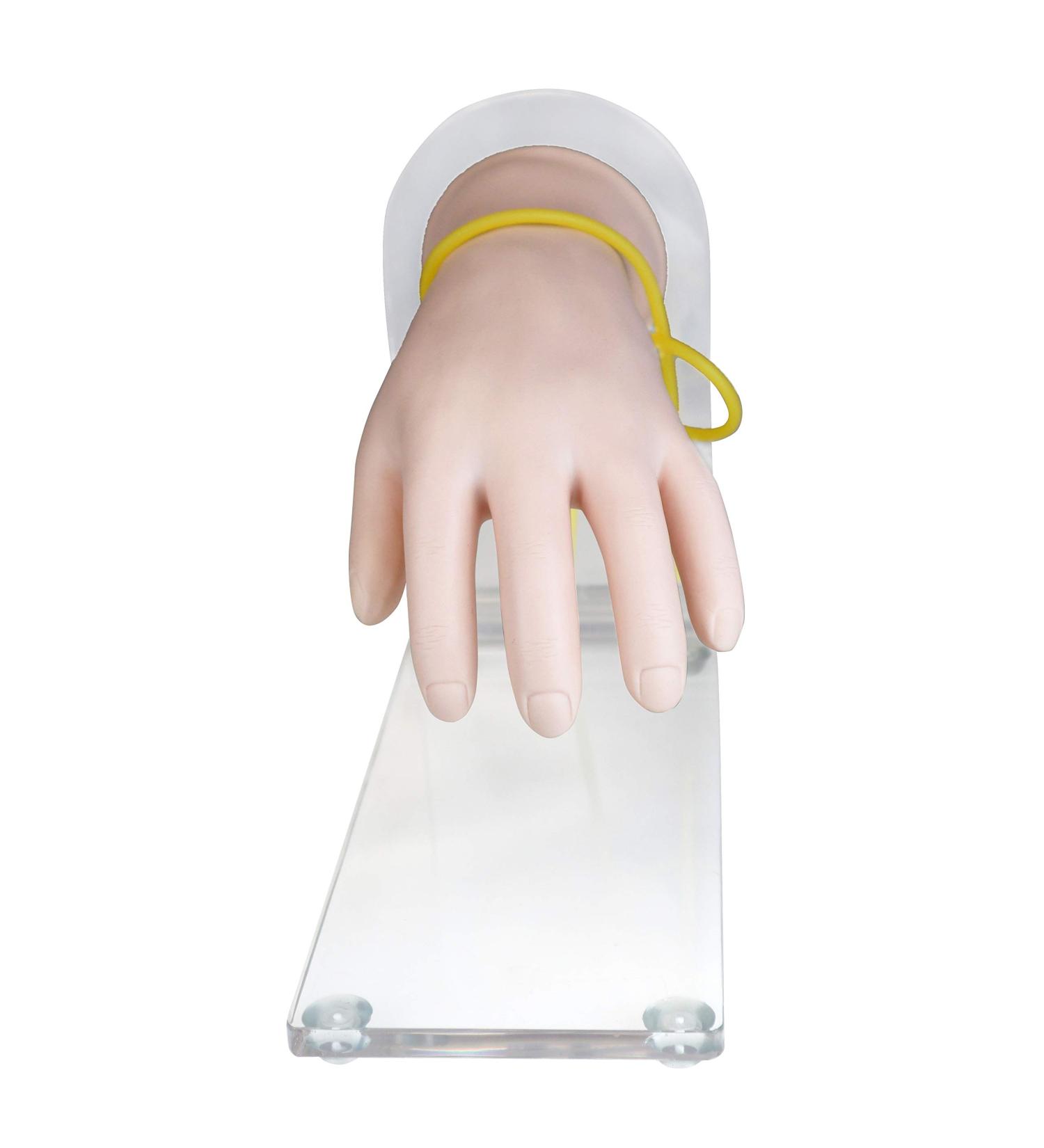 Science Resource E09630 Advance Opisthenar I.V. Injection Hand Model | Soft & Lifelike Material | Injectable Metacarpal | Digital & Thumb Veins on Dorsal Surface - Buy Online on GoSupps.com