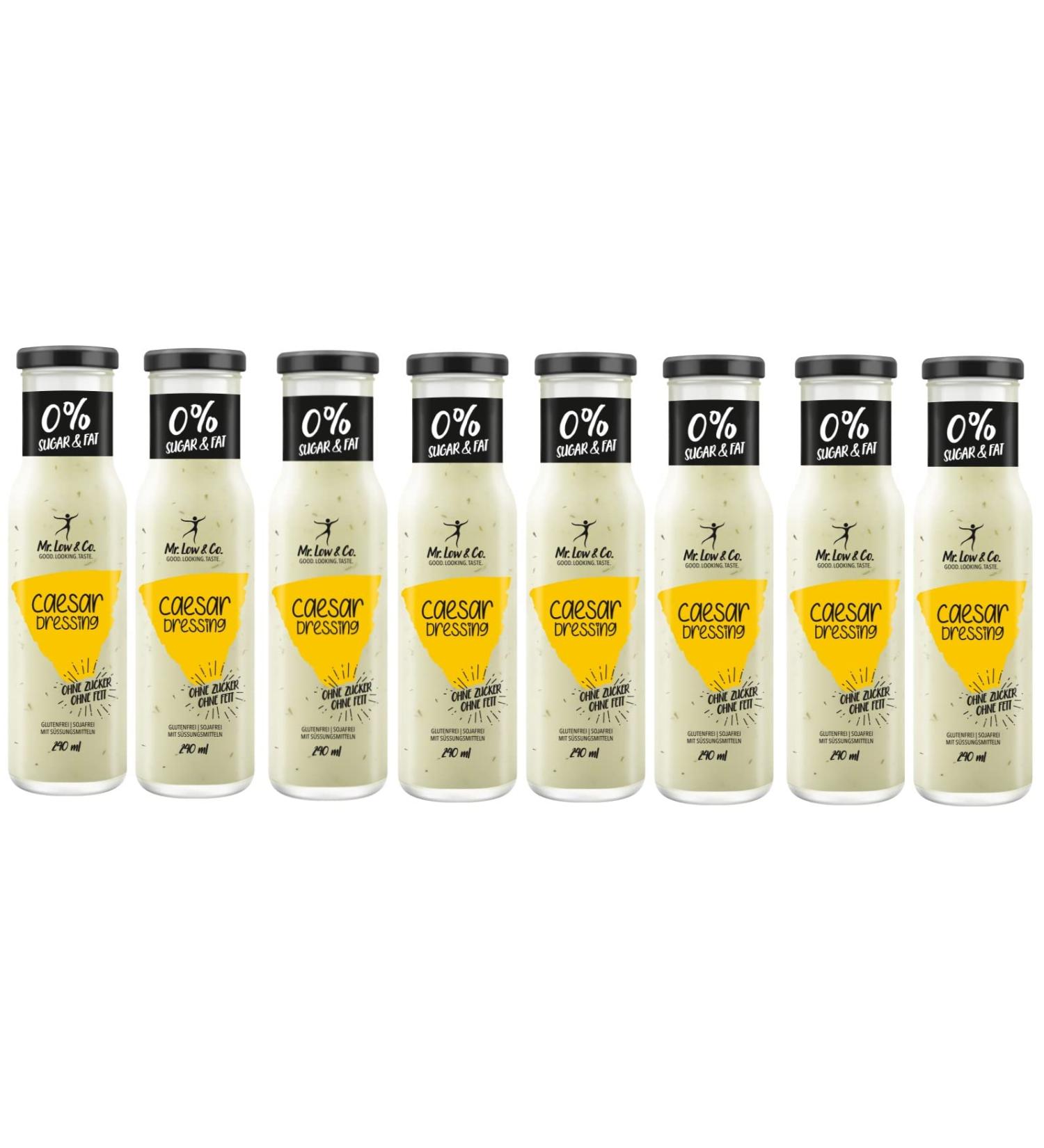 Mr. Low & Co. Caesar Dressing LowCarb 8 bottles
