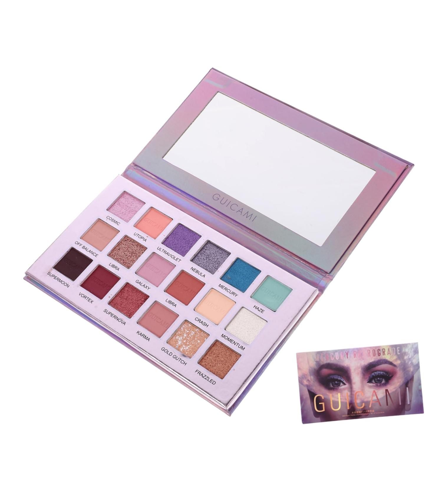 PLAFOPE 1pc 15 Waterproof Eye Shadow Eye Shadow Portable Eyeshadow Compact Eyeshadow Palette - Buy Online on GoSupps.com