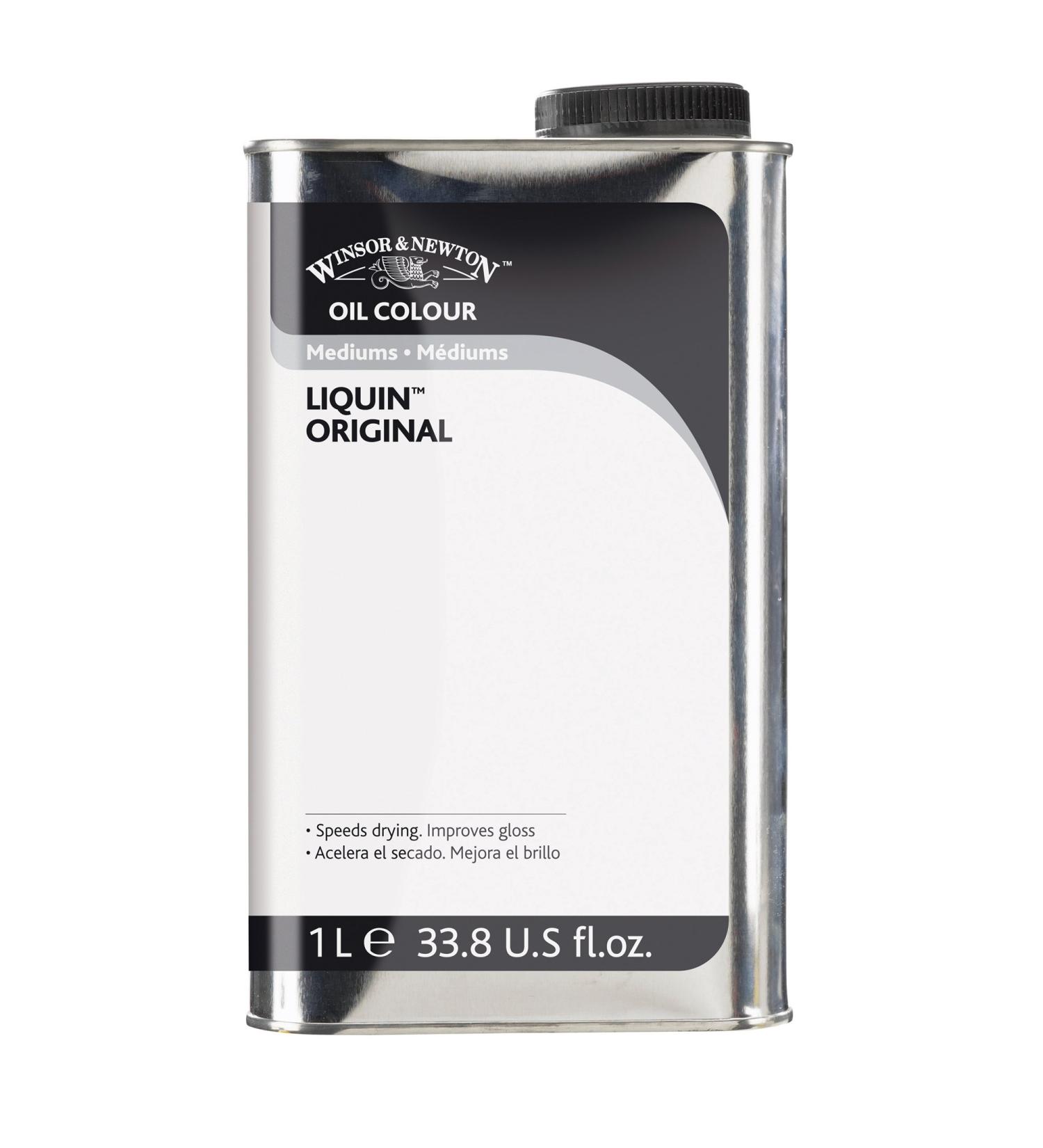 Winsor & Newton Liquin Original Medium 1L - Fast Drying Medium for Oil Painting - Buy Online on GoSupps.com