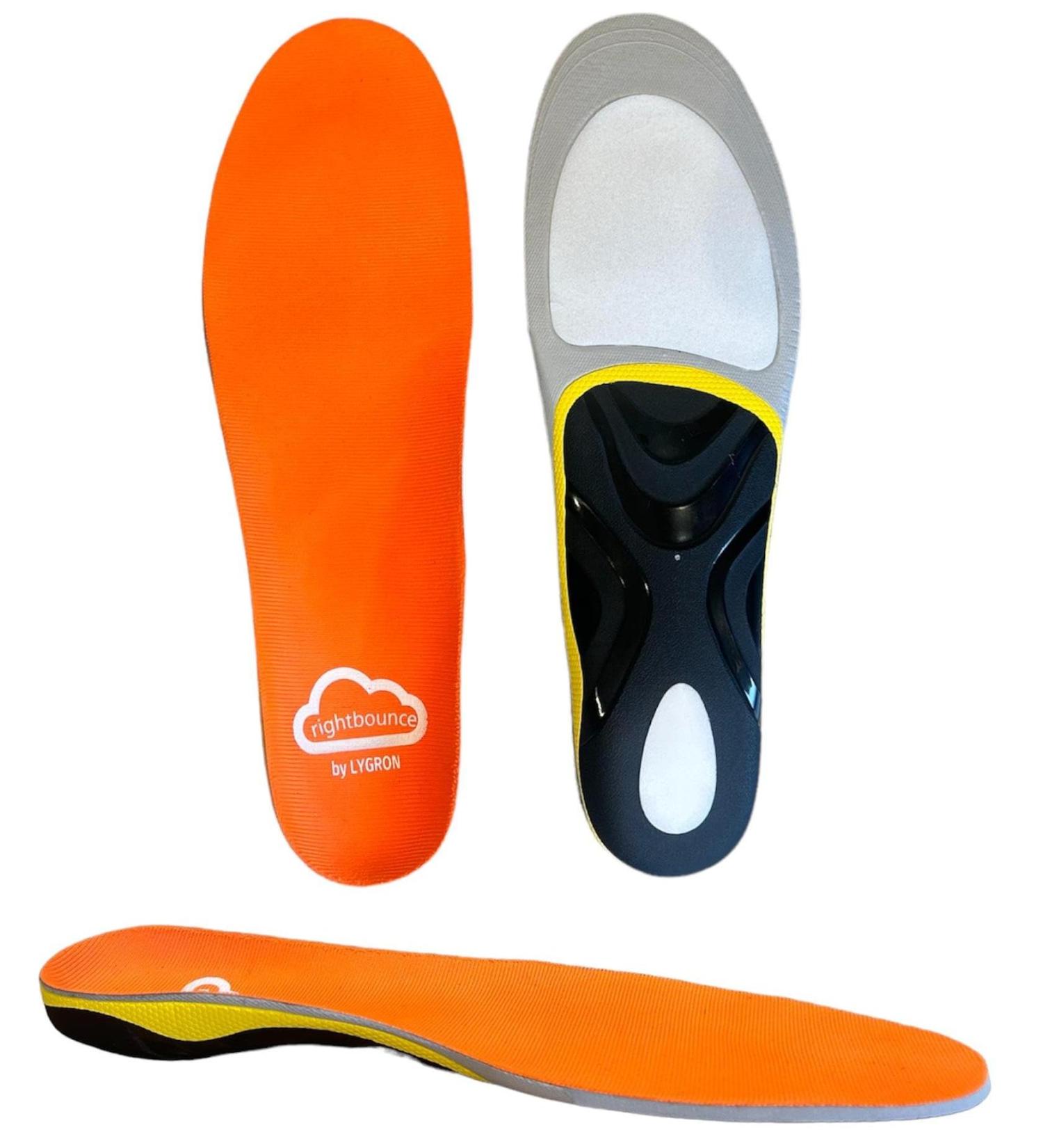 Right-Bounce Performance Insoles for Multi-Sports | Arch Support Heel Cup & Comfort for Plantar Fasciitis (Size 41-42 US M 8-9 W 9.5-10.5 - Buy Online on GoSupps.com
