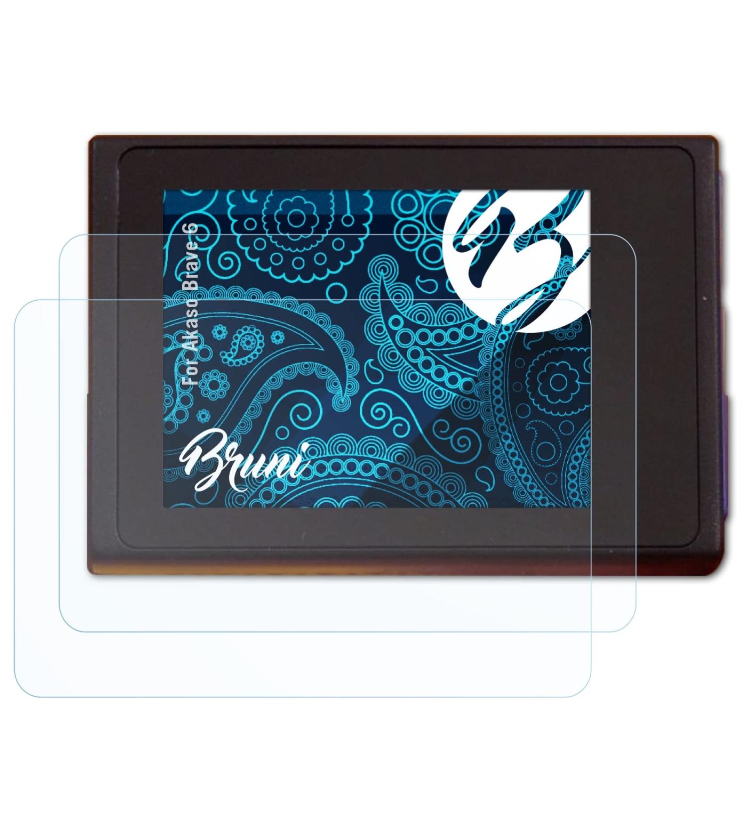 Bruni Screen Protector for Akaso Brave 6 - Crystal Clear Protective Film (2-Pack) - Buy Online on GoSupps.com