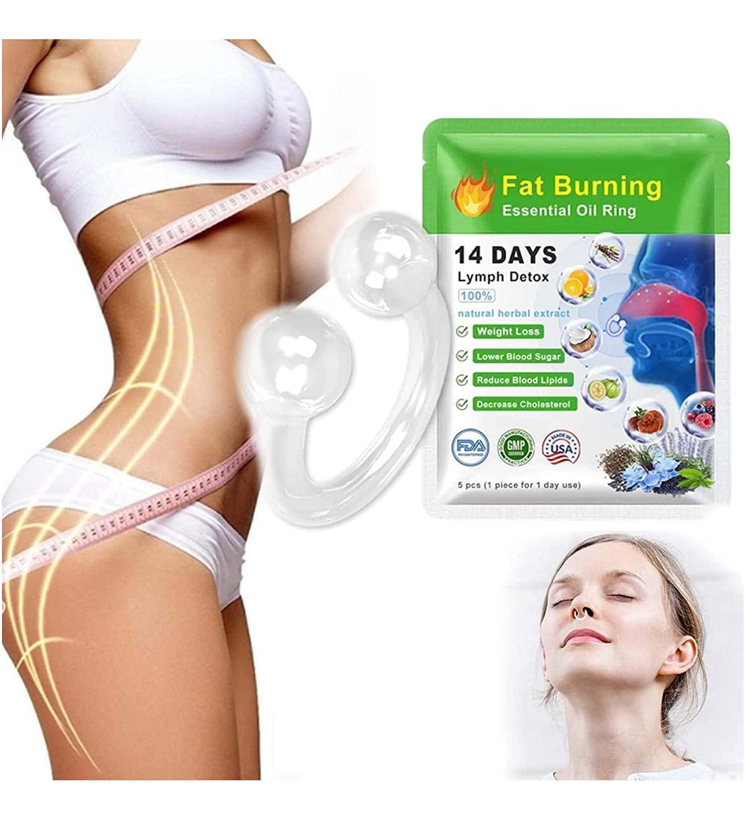 2023 Lymphstar Body Detox & Fat Burning Essential Oil Nose Ring - Herbal Detox for Healthier Living (1 Pack) - Buy Online on GoSupps.com