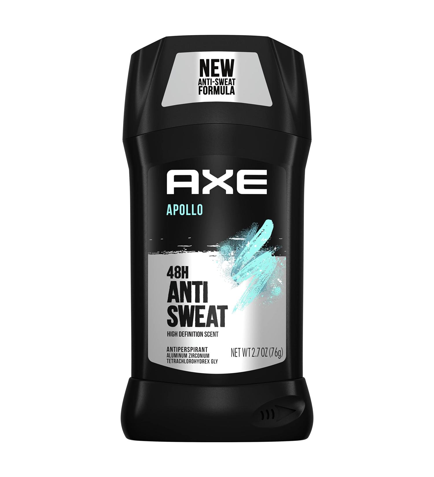 AXE Apollo Sage and Cedarwood Men's Deodorant Stick 2.7oz | 48-Hour Sweat & Odor Protection - Buy Online on GoSupps.com