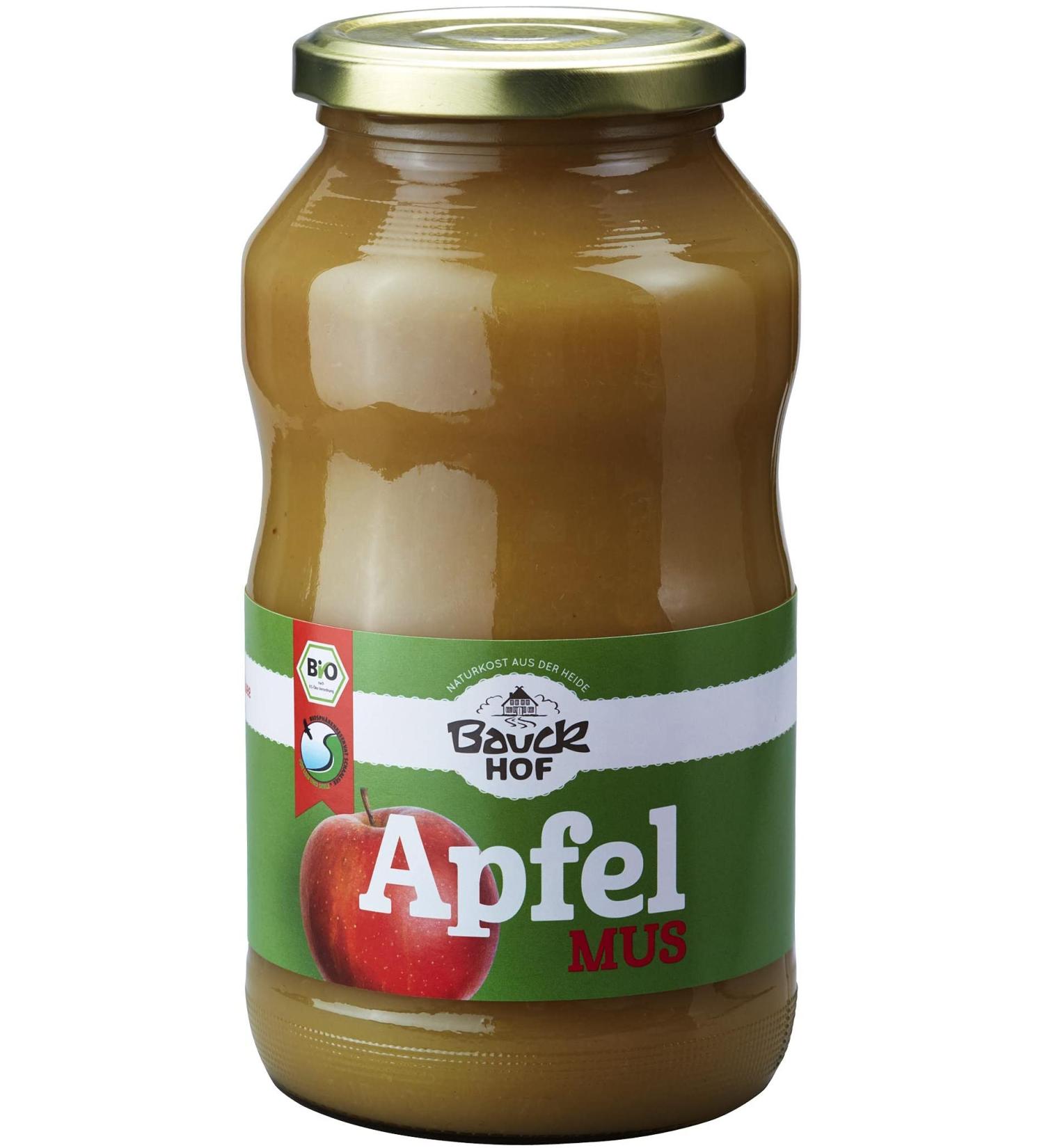 Bauckhof Appleauce sweetened organic (2 x 700 g) 2 x 700 gr