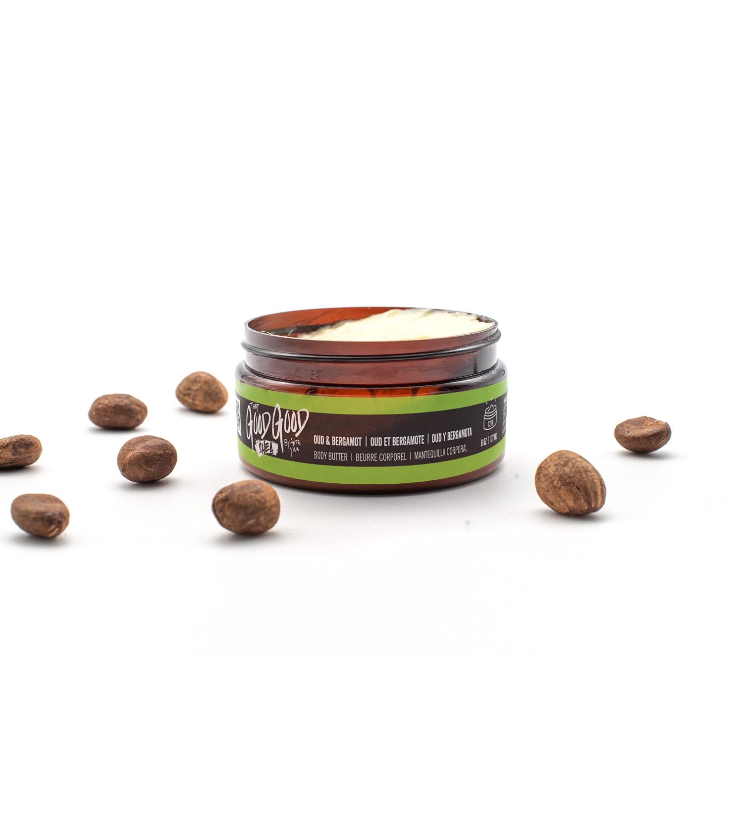 Moisturizing Shea Body Butter Ultra-Moisturizing Whipped 100% Unrefined Raw Organic Natural Shea Butter Cream to Nourish Dry Skin (Oud & Bergamot 6 oz) Oud & Bergamot 6 Ounce (Pack of 1) - Buy Online on GoSupps.com