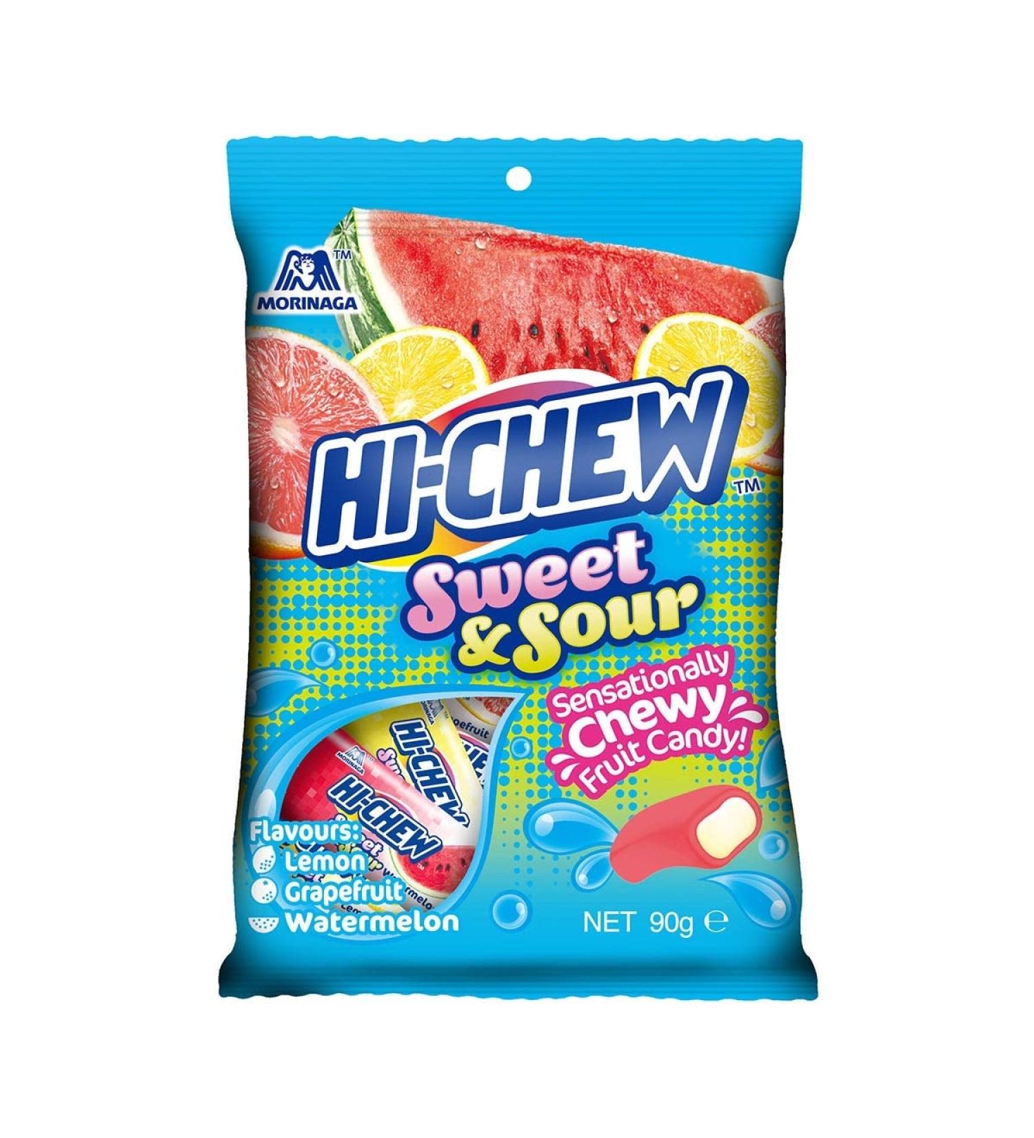 Hi Chew Sweet & Sour 90g x 6