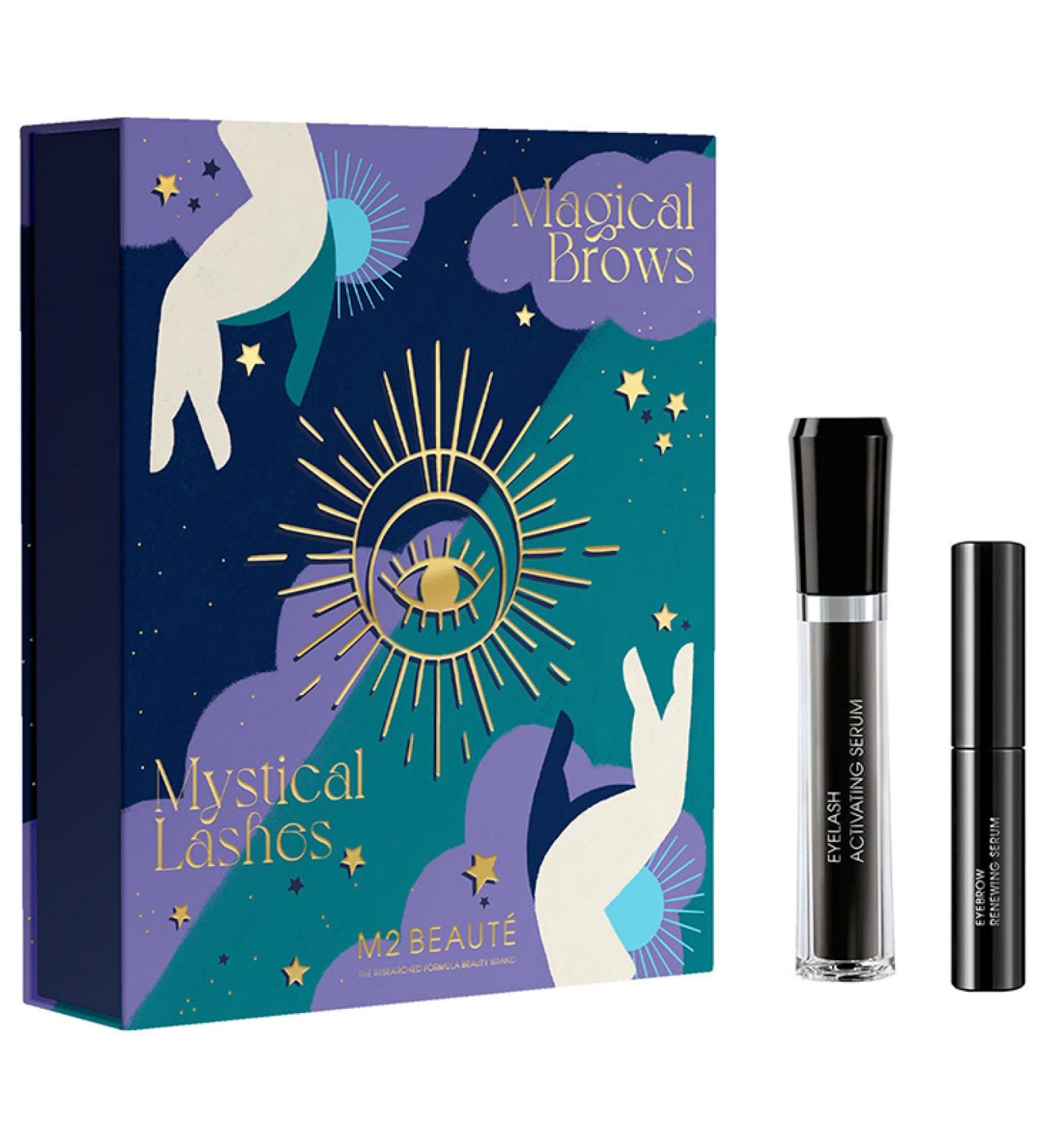 M2 BEAUT M2 BEAUT - Mystical Brows & Lashes Set - Activating Serum (2 ml) + Renewing Serum (2 ml)