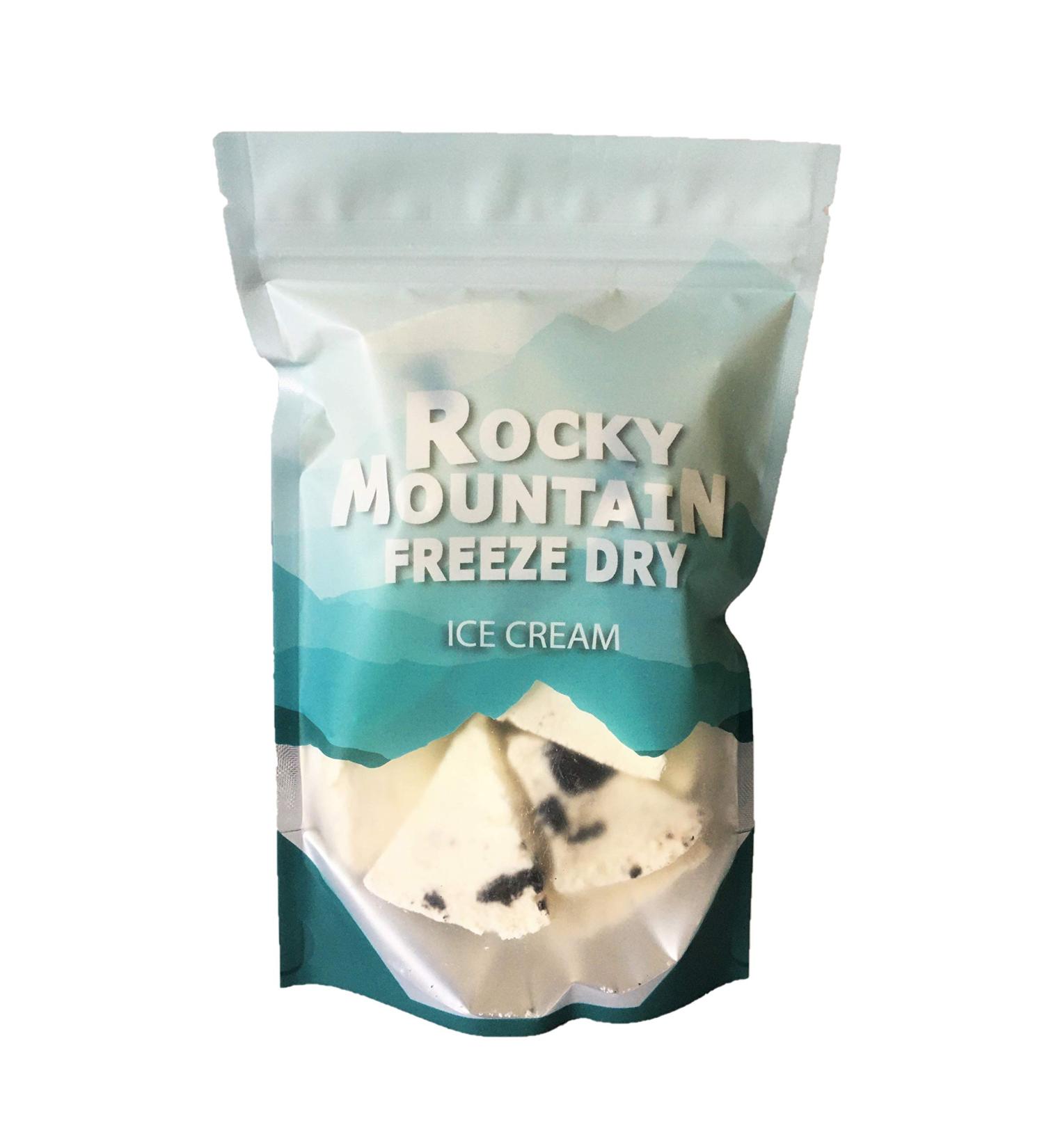 Rocky Mountain Freeze Dry Organic Cookies and Cream Ice Cream - Buy Online on GoSupps.com